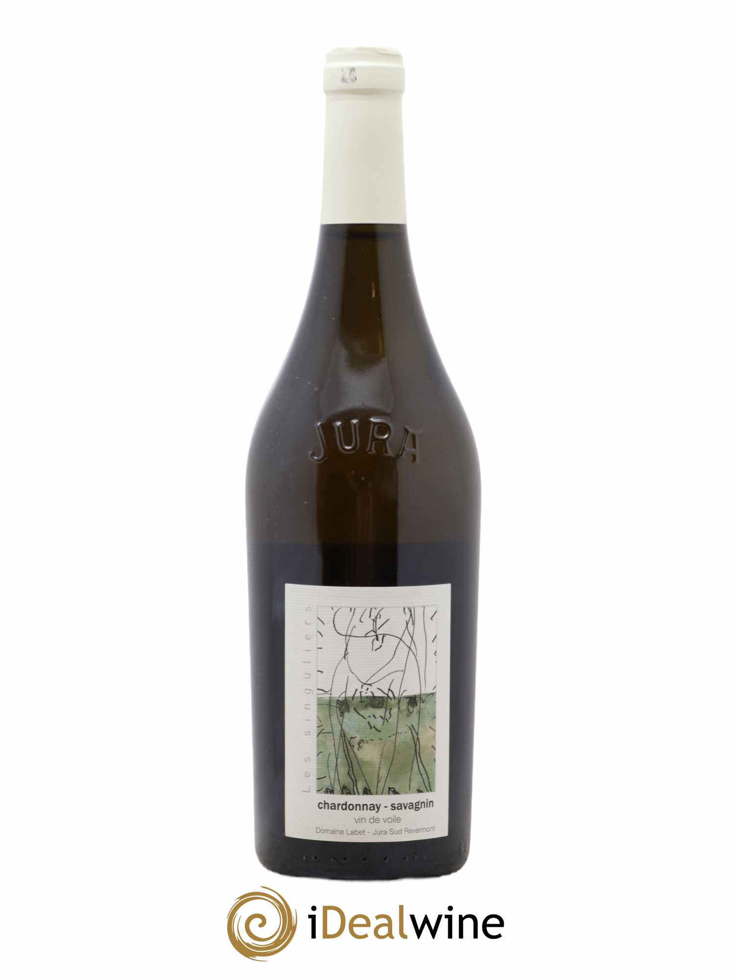 Côtes du Jura Vin de Voile Chardonnay-Savagnin cuvée de garde Romain - Julien - Charline Labet 2019 - Posten von 1 Flasche - 0