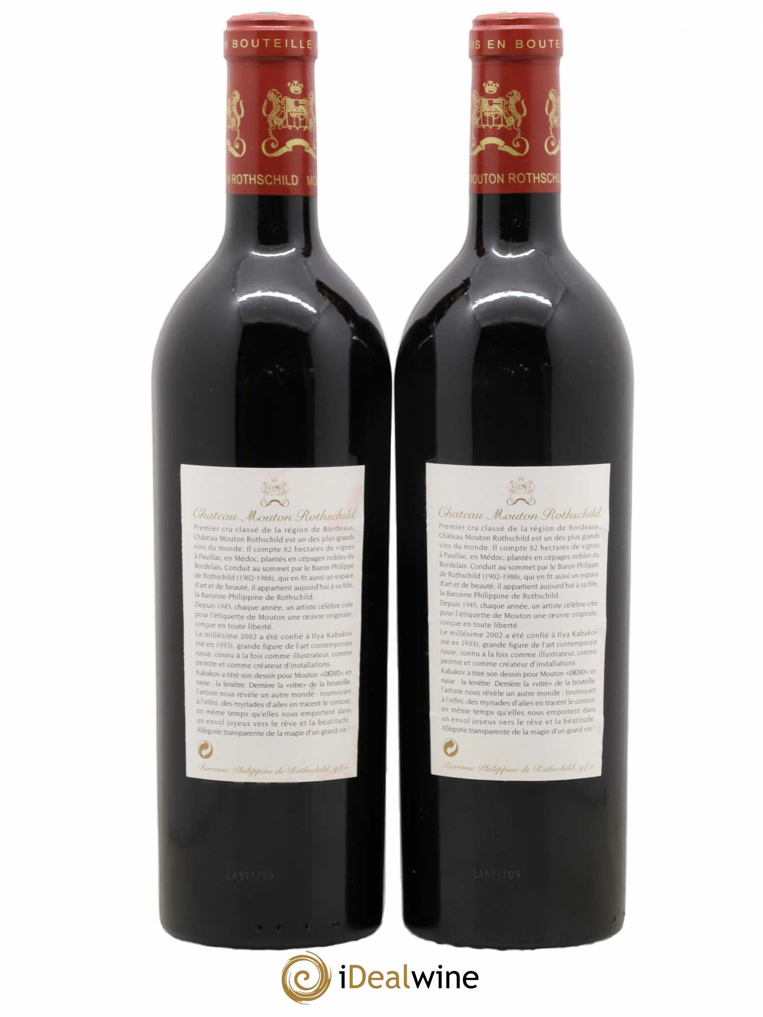 Caisse Collection Duclot 2002 2002 - Lot de 12 bouteilles - 6