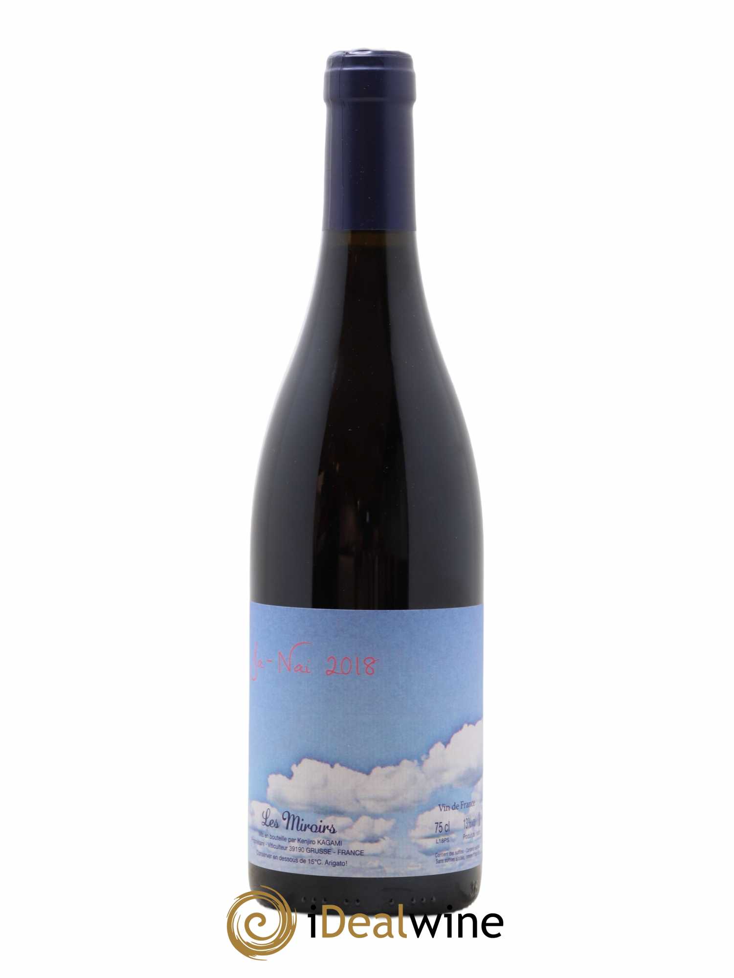 Vin de France Ja Nai Les Saugettes Kenjiro Kagami - Domaine des Miroirs 2018 - Lot de 1 bouteille - 0