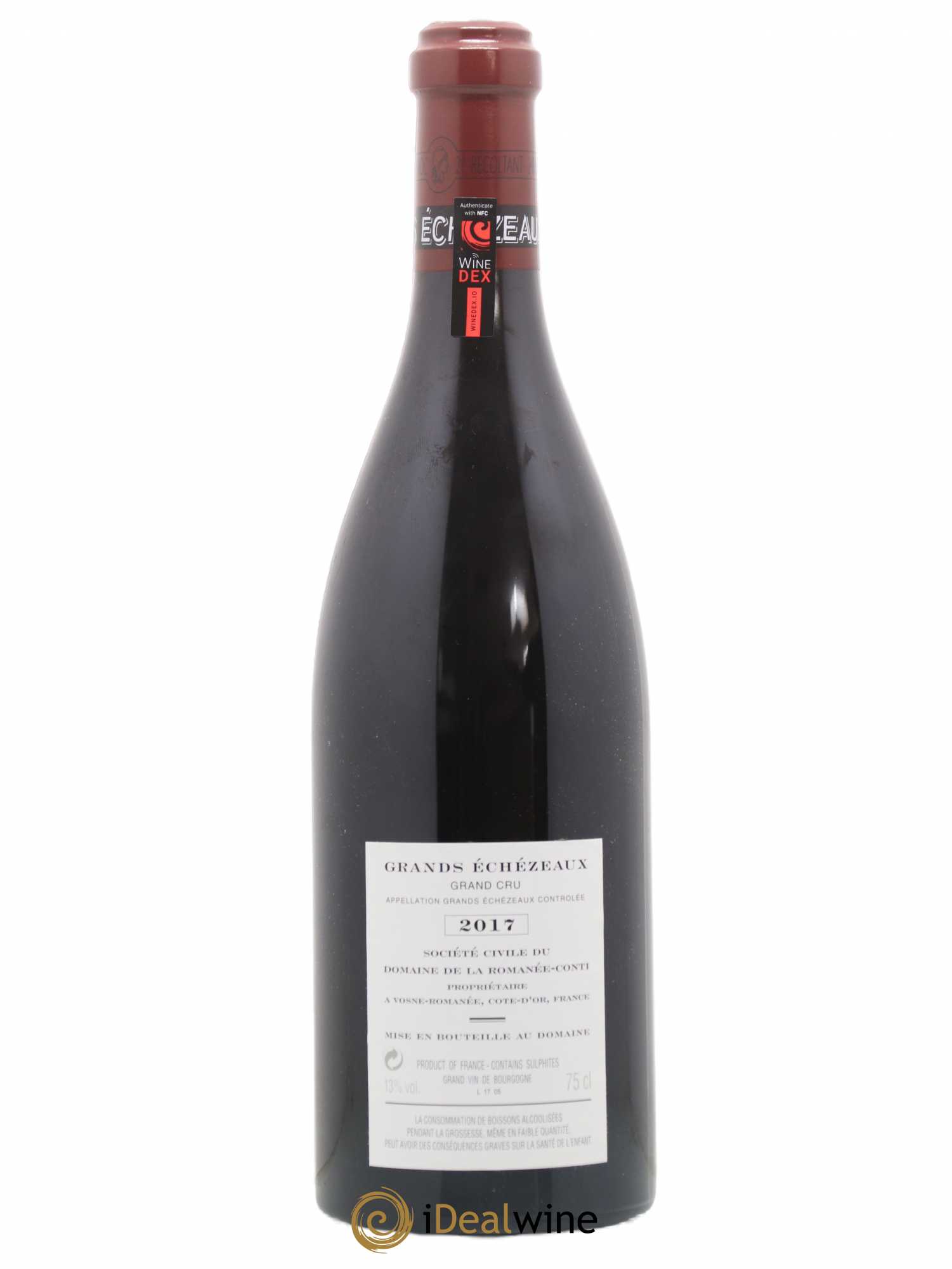 Grands-Echezeaux Grand Cru Domaine de la Romanée-Conti 2017 - Lot de 1 bouteille - 1