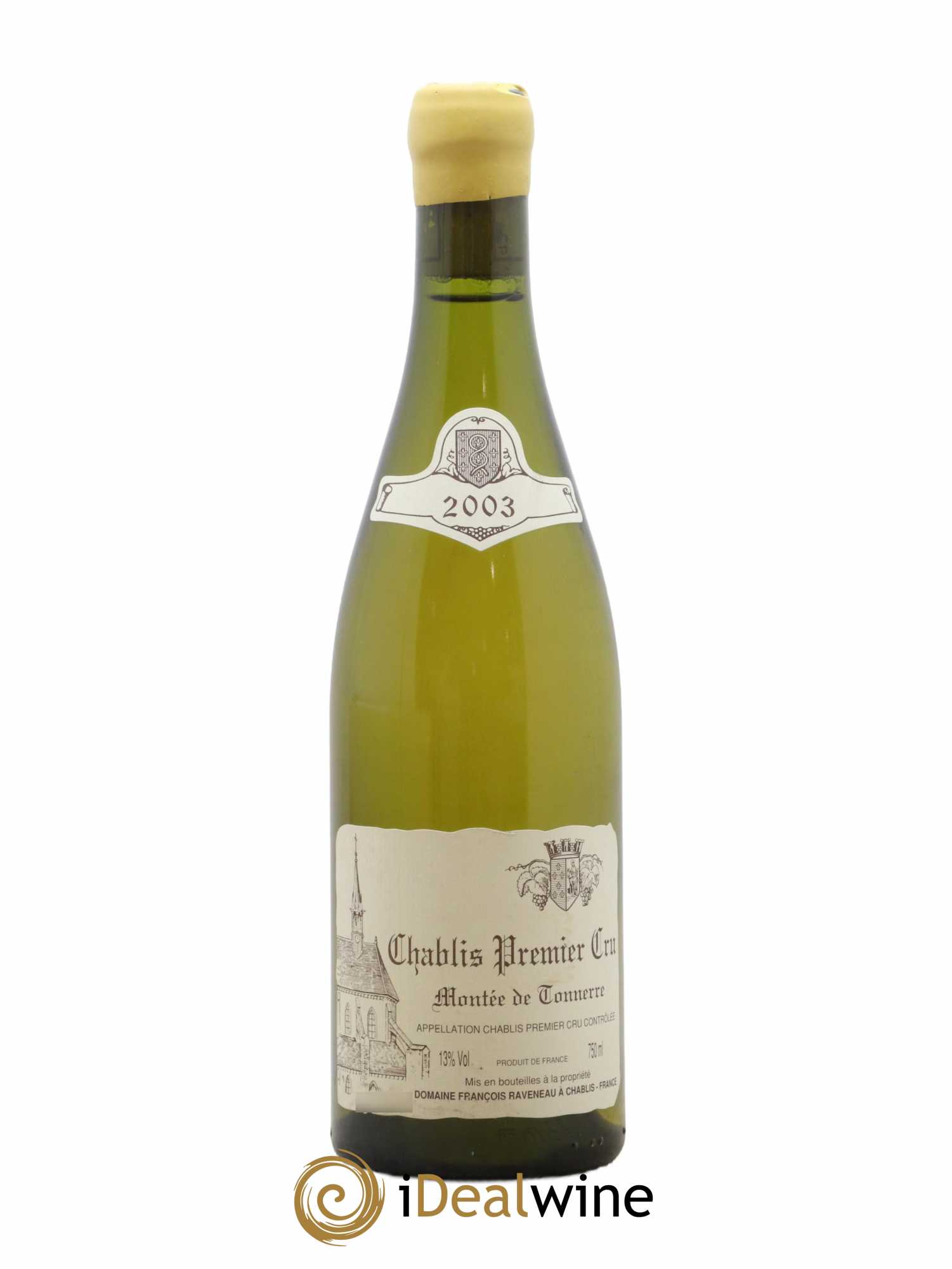 Chablis 1er Cru Montée de Tonnerre Raveneau (Domaine) (sans prix de réserve) 2003 - Lot de 1 bouteille - 0