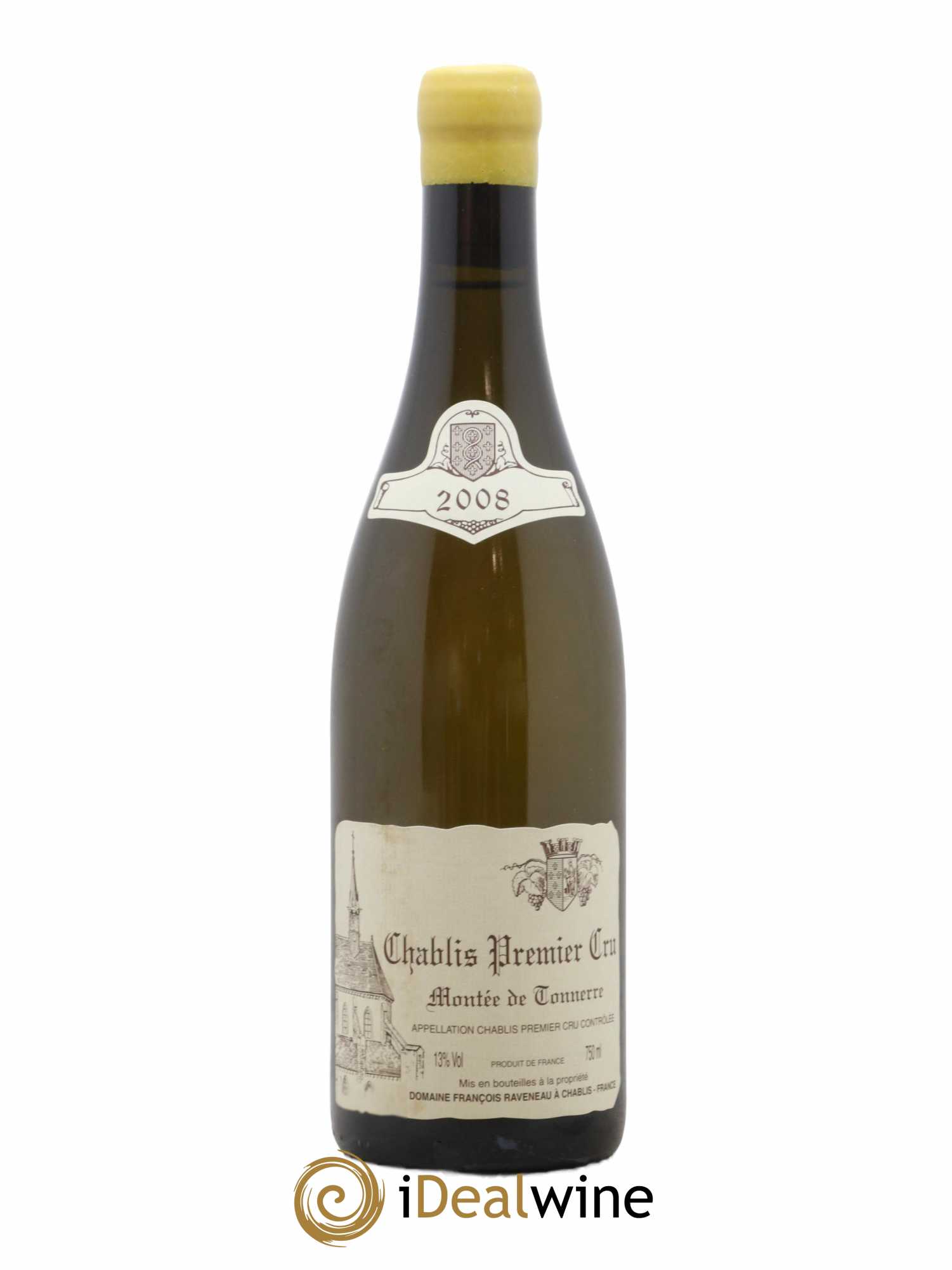 Chablis 1er Cru Montée de Tonnerre Raveneau (Domaine) 2008 - Lot de 1 bouteille - 0