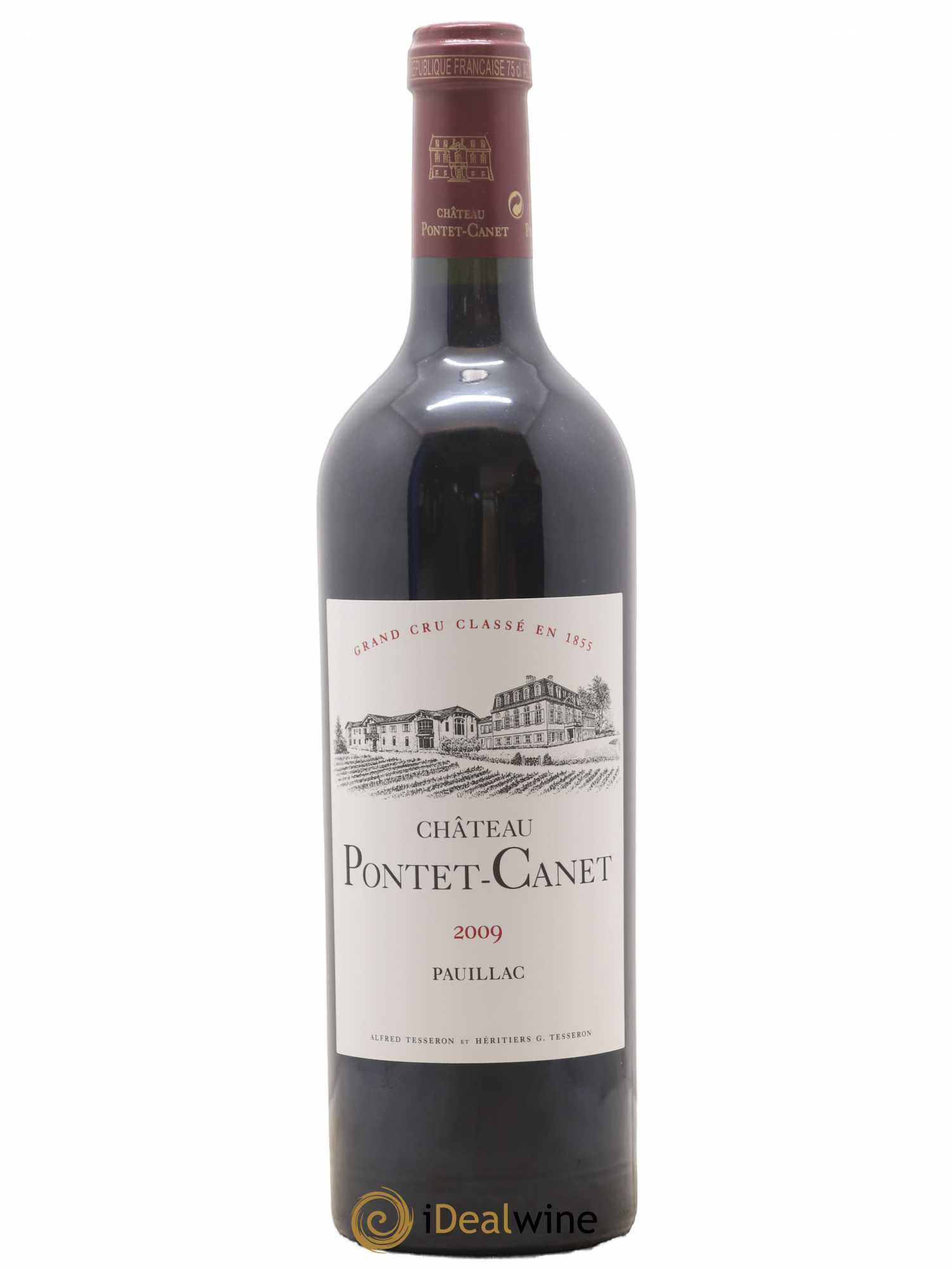 Château Pontet Canet 5ème Grand Cru Classé 2009 - Lot de 1 bouteille - 0