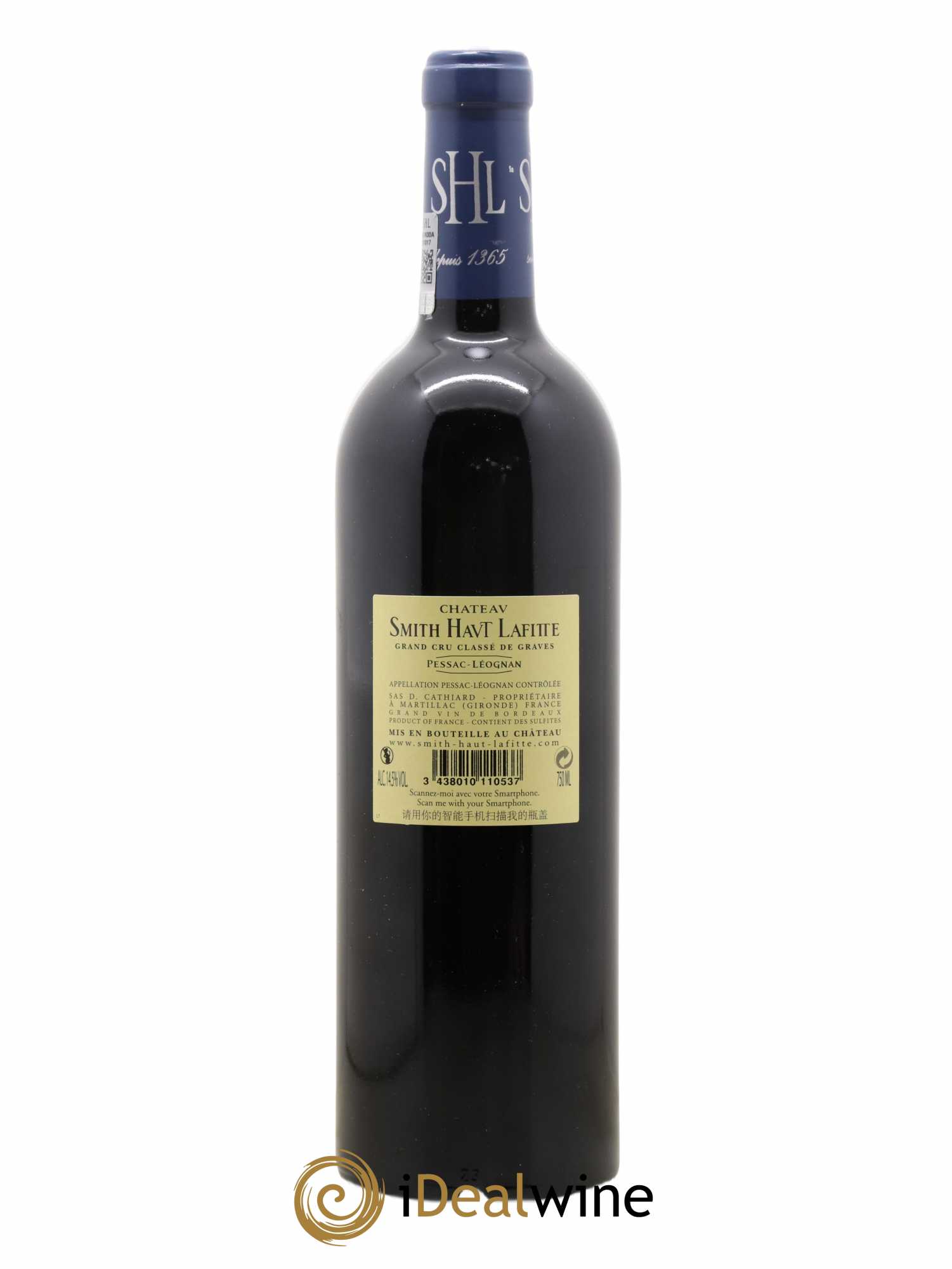 Château Smith Haut Lafitte Cru Classé de Graves 2010 - Lot de 1 bouteille - 1