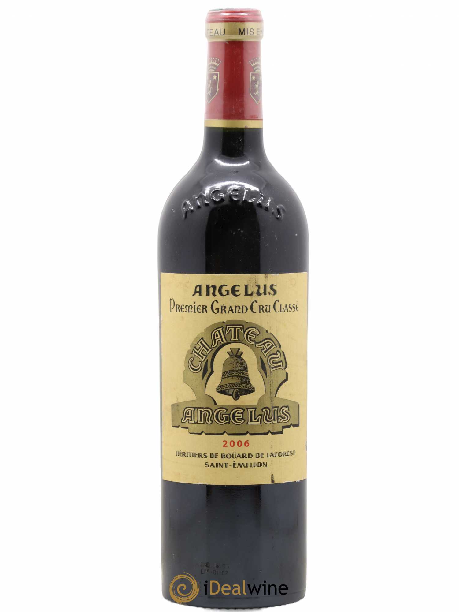 Château Angélus 1er Grand Cru Classé A 2006 - Lot de 1 bouteille - 0