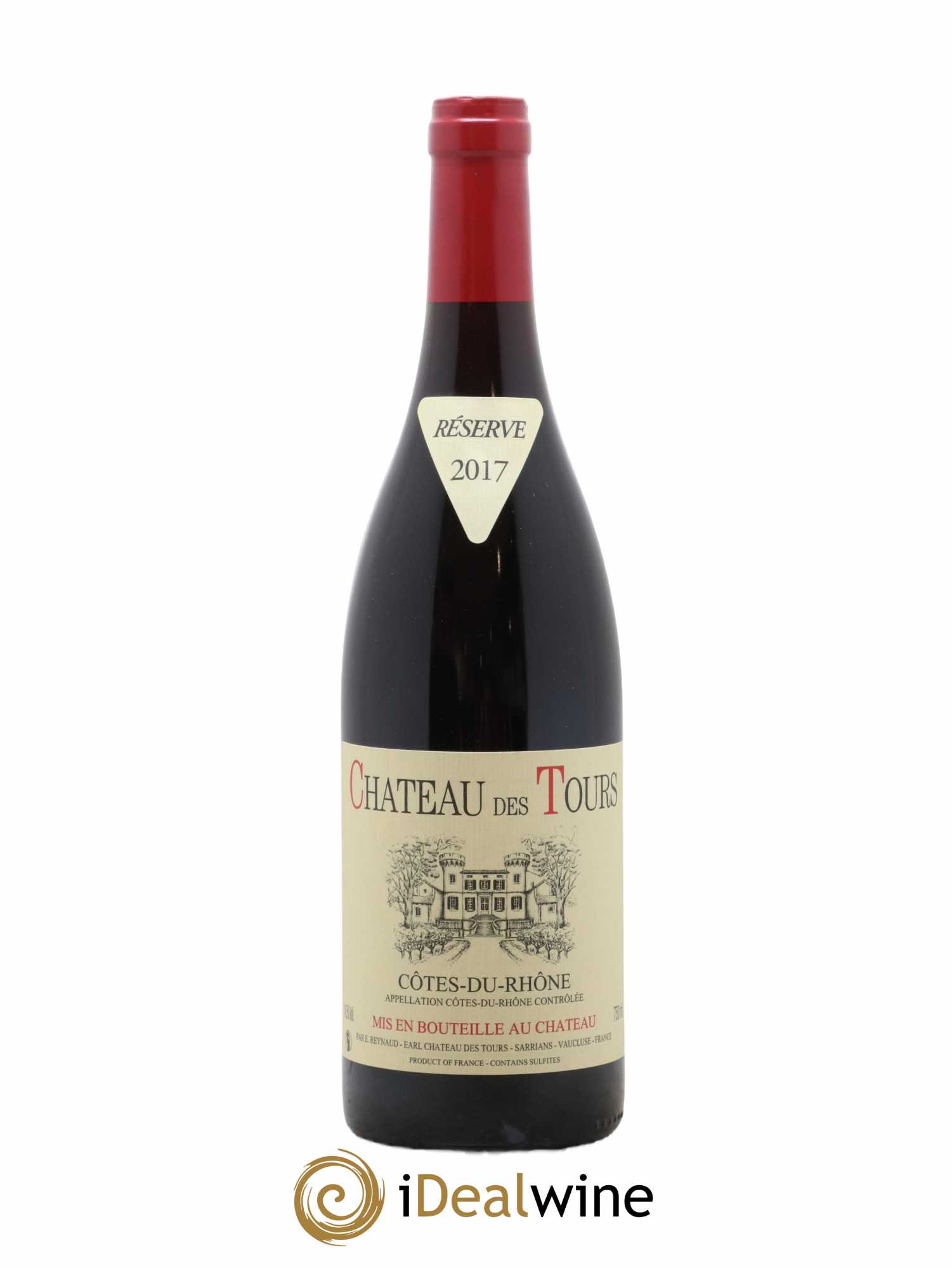 Côtes-du-Rhône Château des Tours Emmanuel Reynaud 2017 - Lot de 1 bouteille - 0