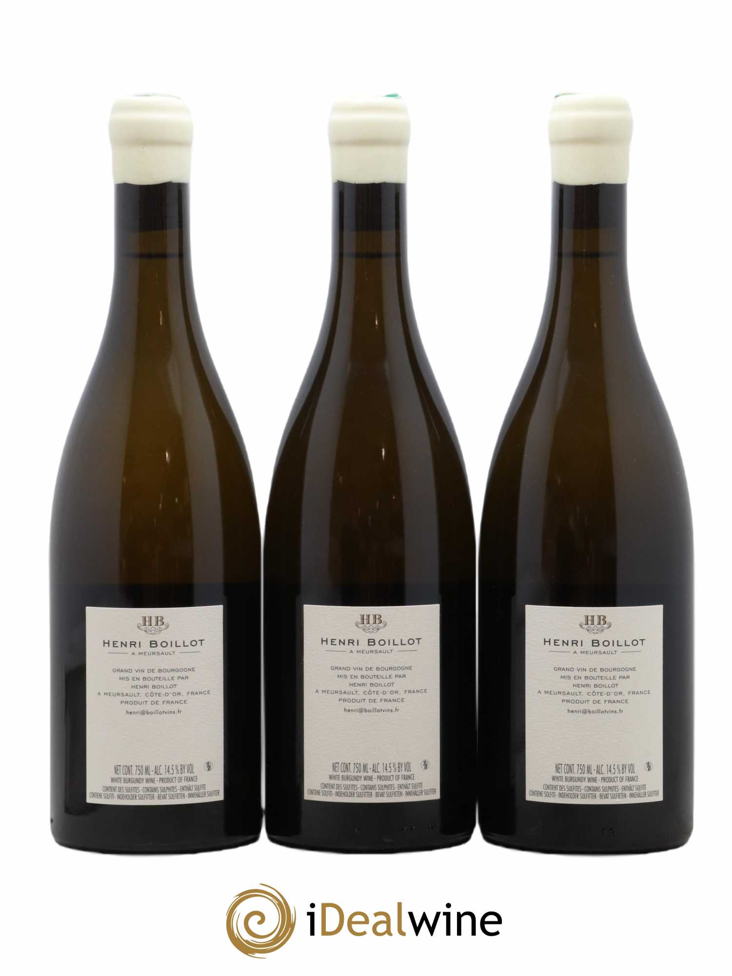 Puligny-Montrachet 1er Cru Les Pucelles Henri Boillot (Domaine) 2018 - Lot de 3 bouteilles - 1