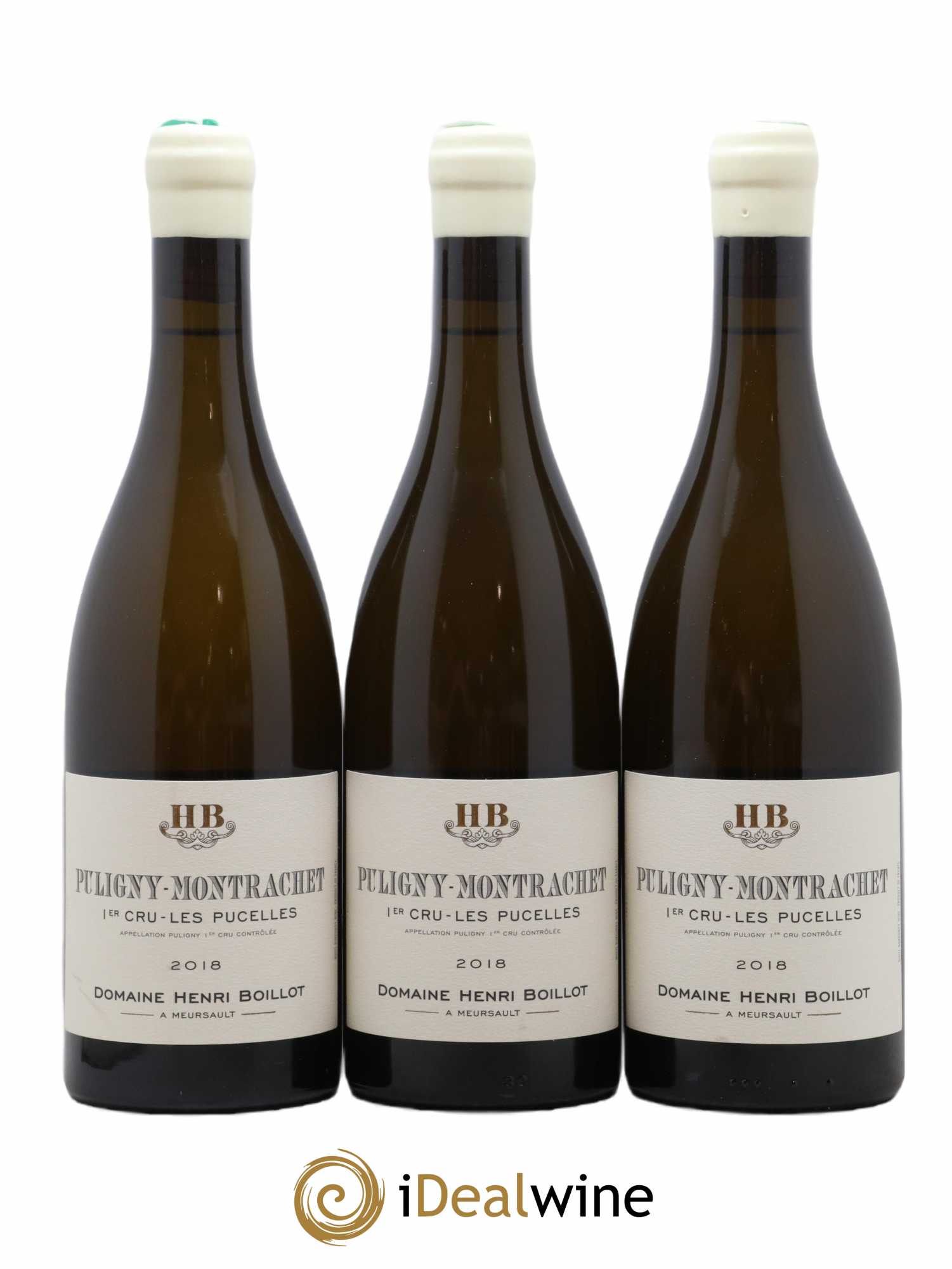 Puligny-Montrachet 1er Cru Les Pucelles Henri Boillot (Domaine) 2018 - Lot de 3 bouteilles - 0