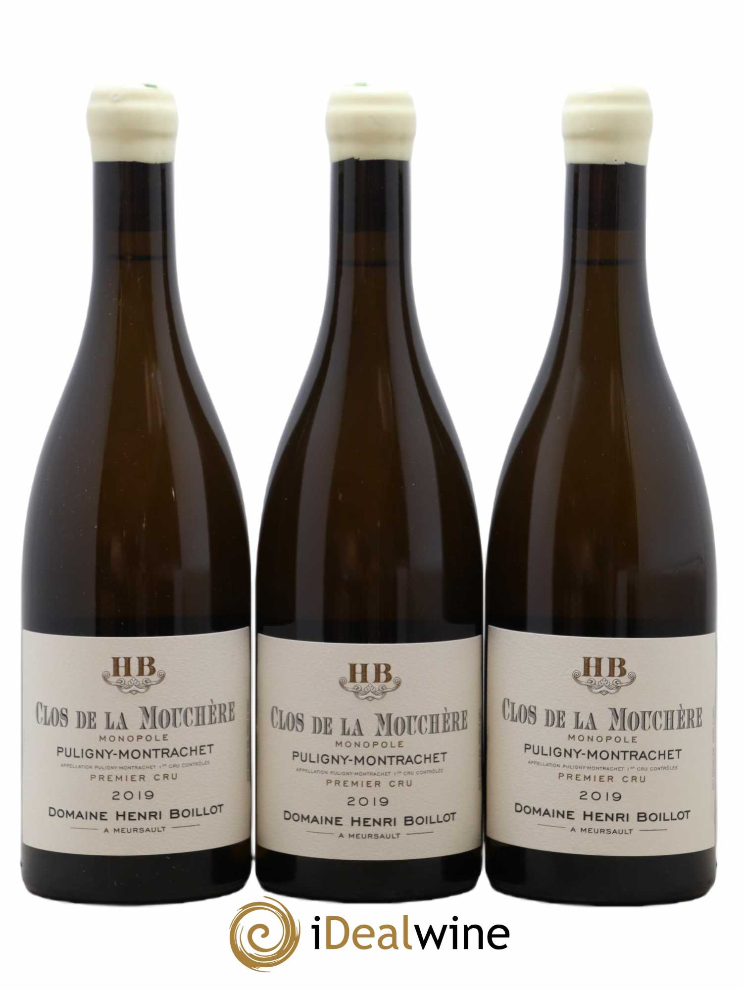 Puligny-Montrachet 1er Cru Clos de la Mouchère Henri Boillot (Domaine) 2019 - Lot de 3 bouteilles - 0