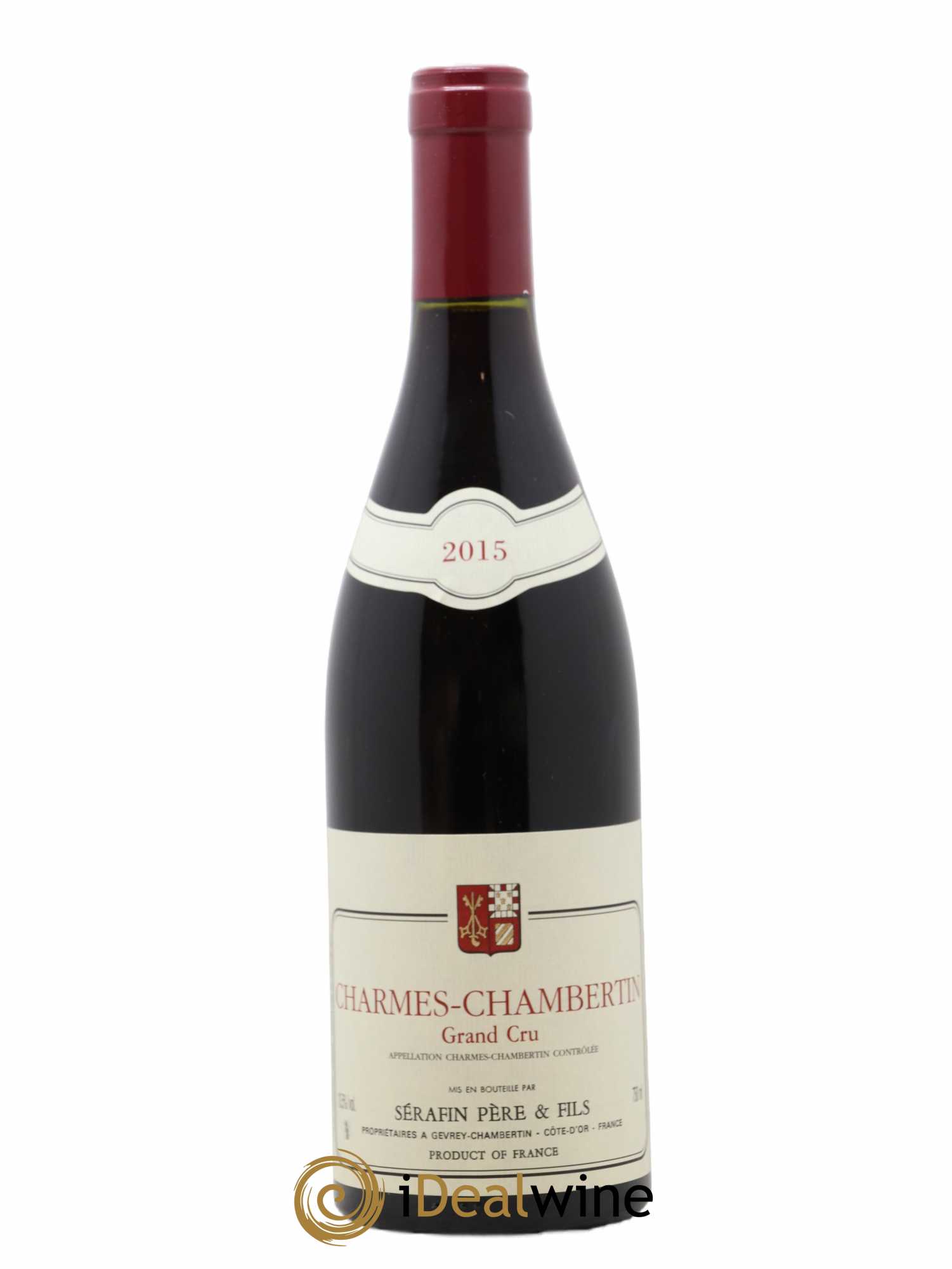 Chambertin Grand Cru Charmes Serafin 2015 - Posten von 1 Flasche - 0