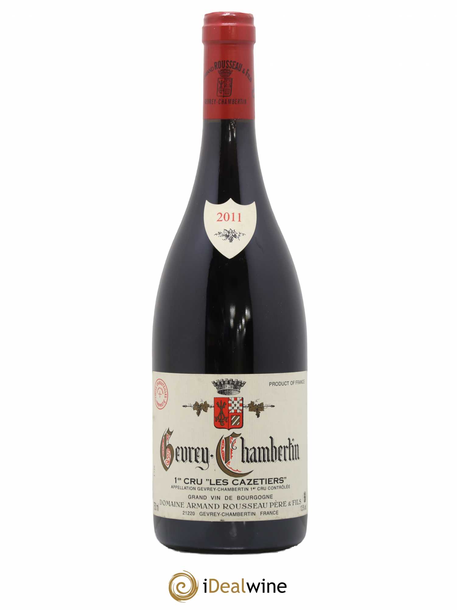 Gevrey-Chambertin 1er Cru Les Cazetiers Armand Rousseau (Domaine) 2011 - Lot de 1 bouteille - 0