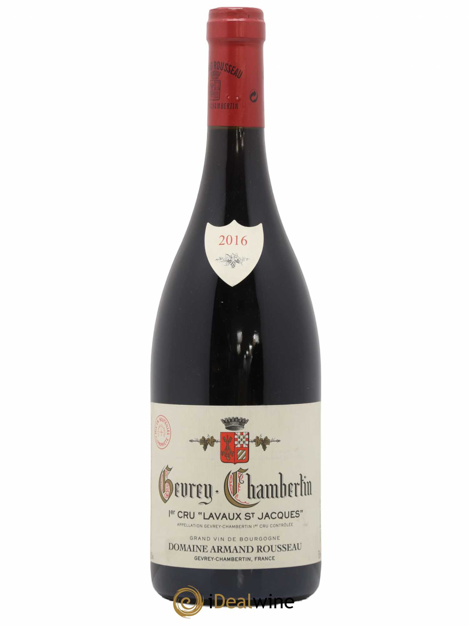 Gevrey-Chambertin 1er Cru Lavaux Saint Jacques Armand Rousseau (Domaine) 2016 - Lot de 1 bouteille - 0