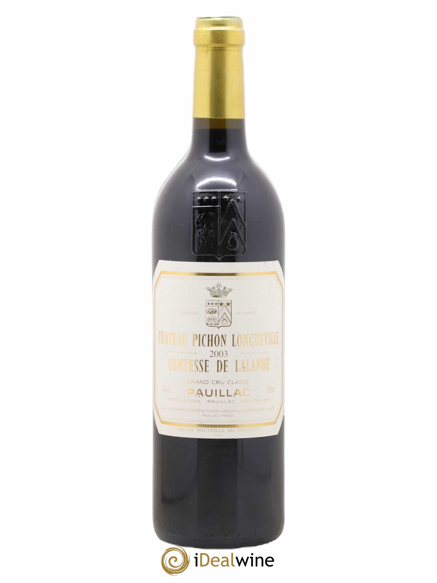 Château Pichon Longueville Comtesse de Lalande 2ème Grand Cru Classé 2003 - Lot de 1 bouteille - 0