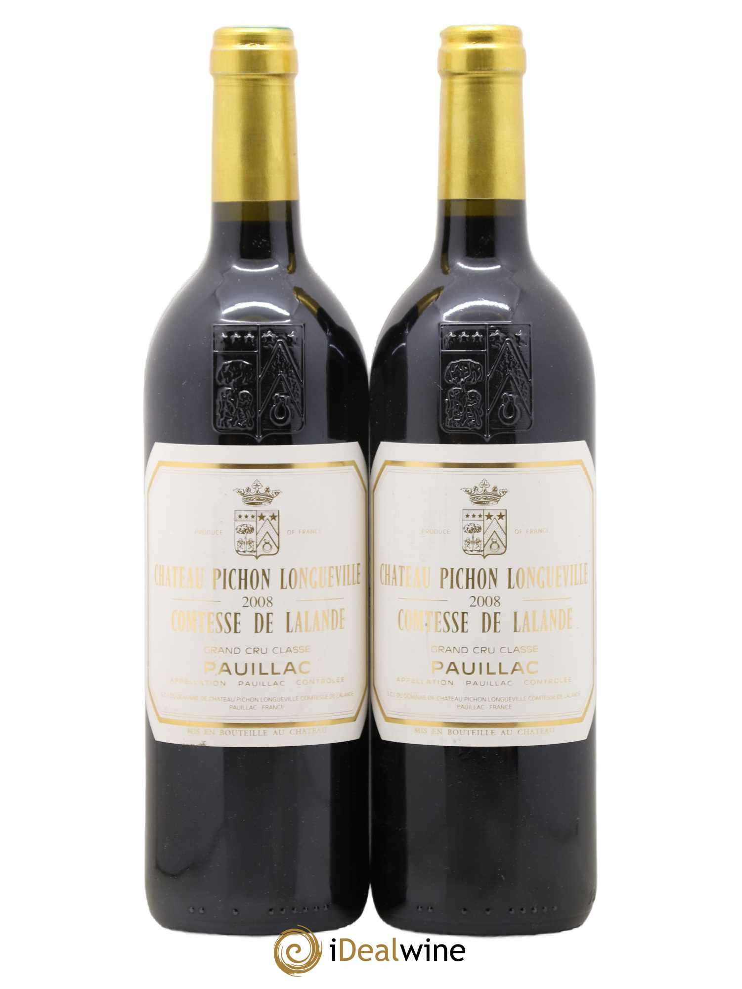 Château Pichon Longueville Comtesse de Lalande 2ème Grand Cru Classé 2008 - Lot de 2 bouteilles - 0