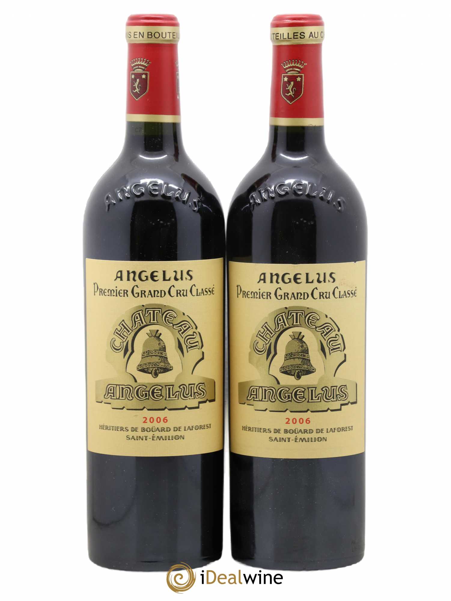 Château Angélus 1er Grand Cru Classé A 2006 - Lot de 2 bouteilles - 0