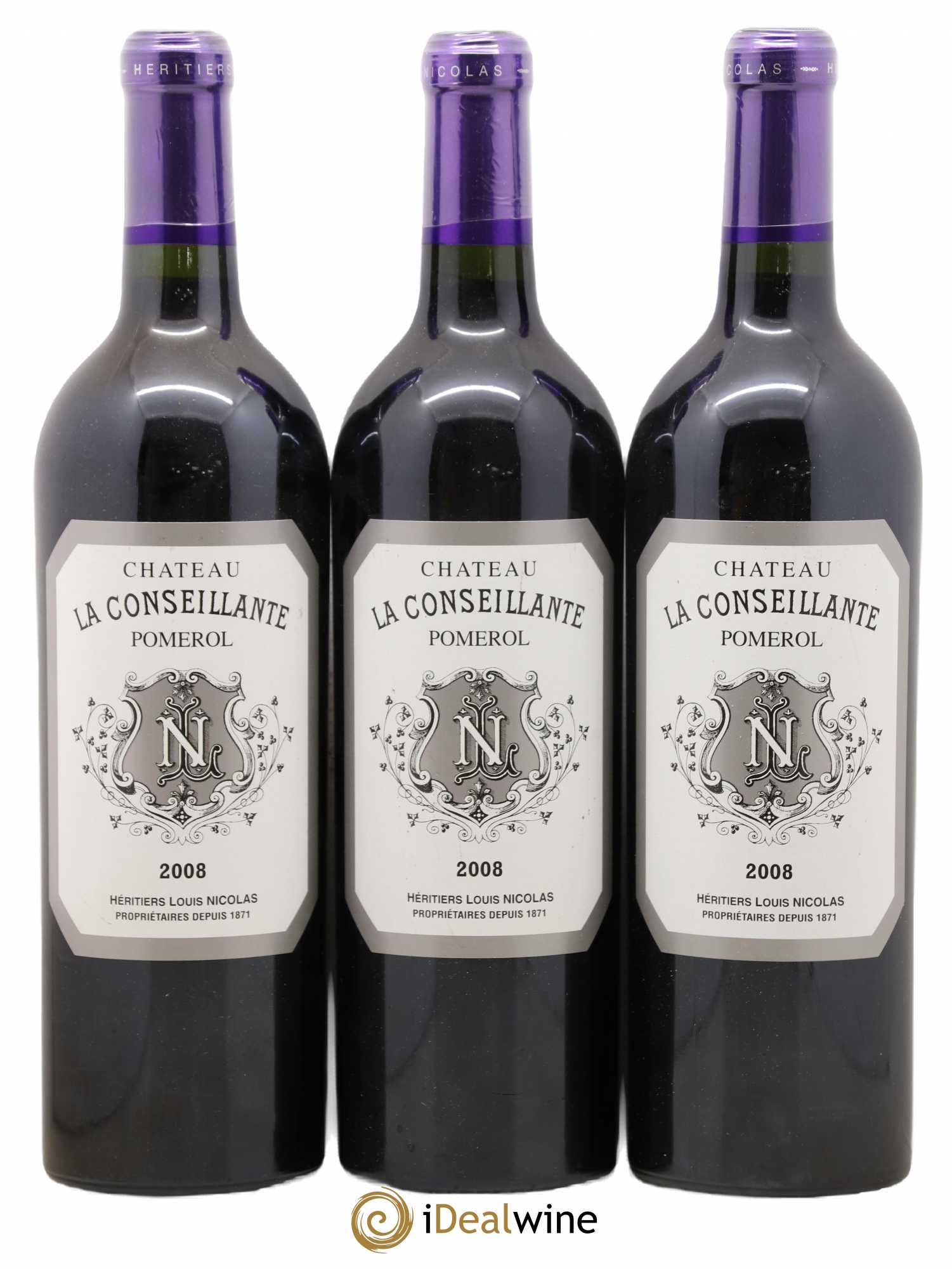 Château la Conseillante 2008 - Lot de 3 bouteilles - 0