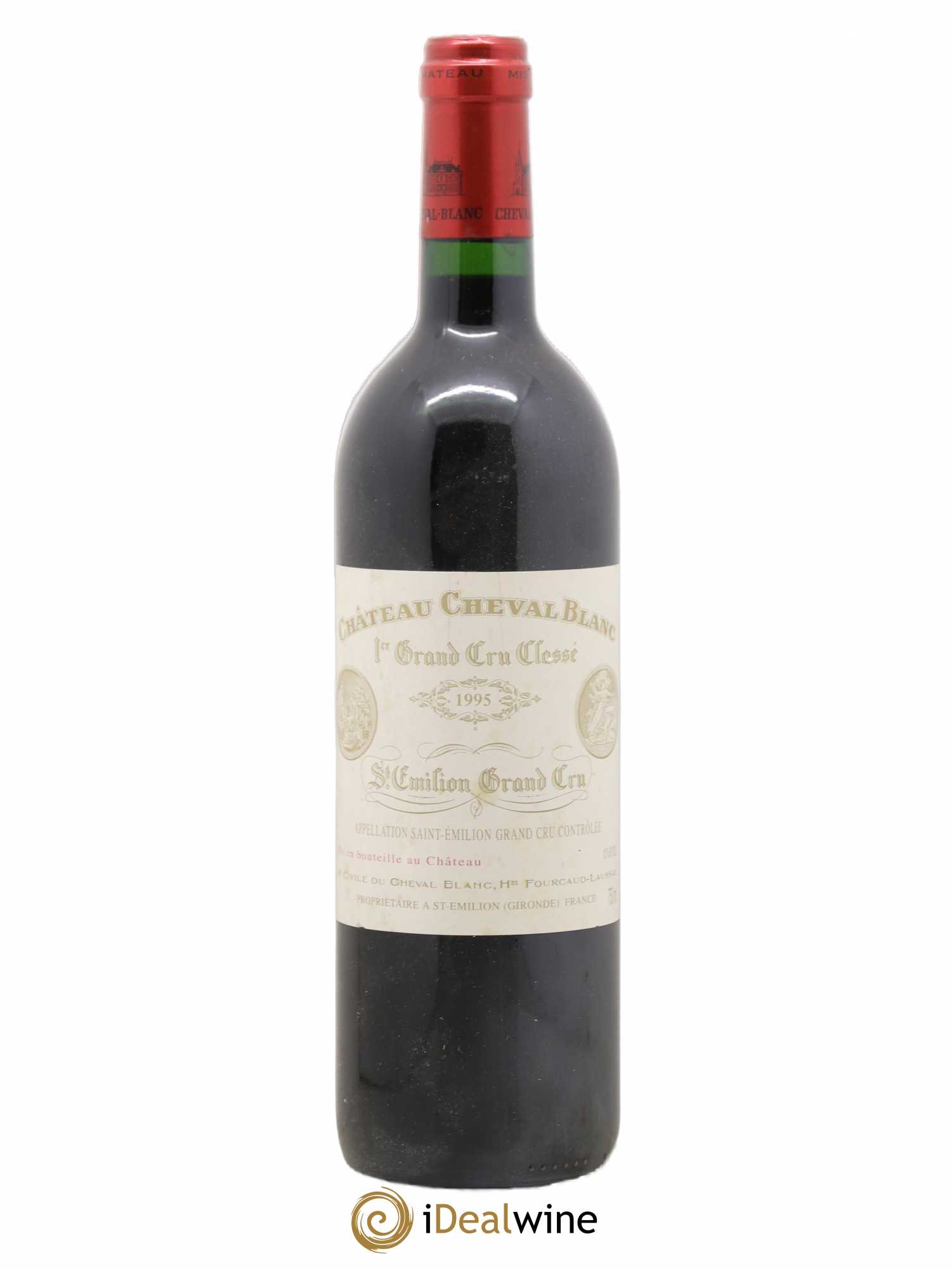 Château Cheval Blanc 1er Grand Cru Classé A 1995 - Lot de 1 bouteille - 0