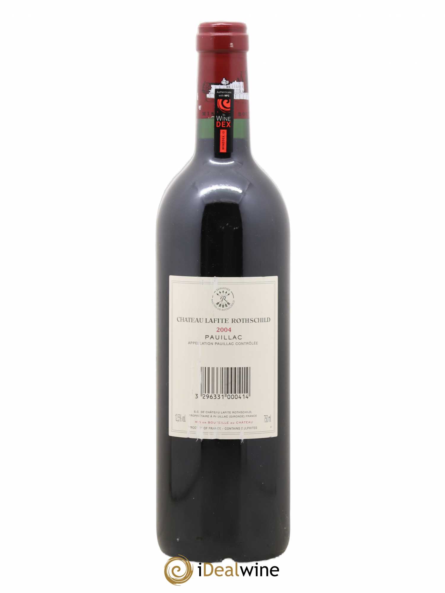 Château Lafite Rothschild 1er Grand Cru Classé 2004 - Lot de 1 bouteille - 1