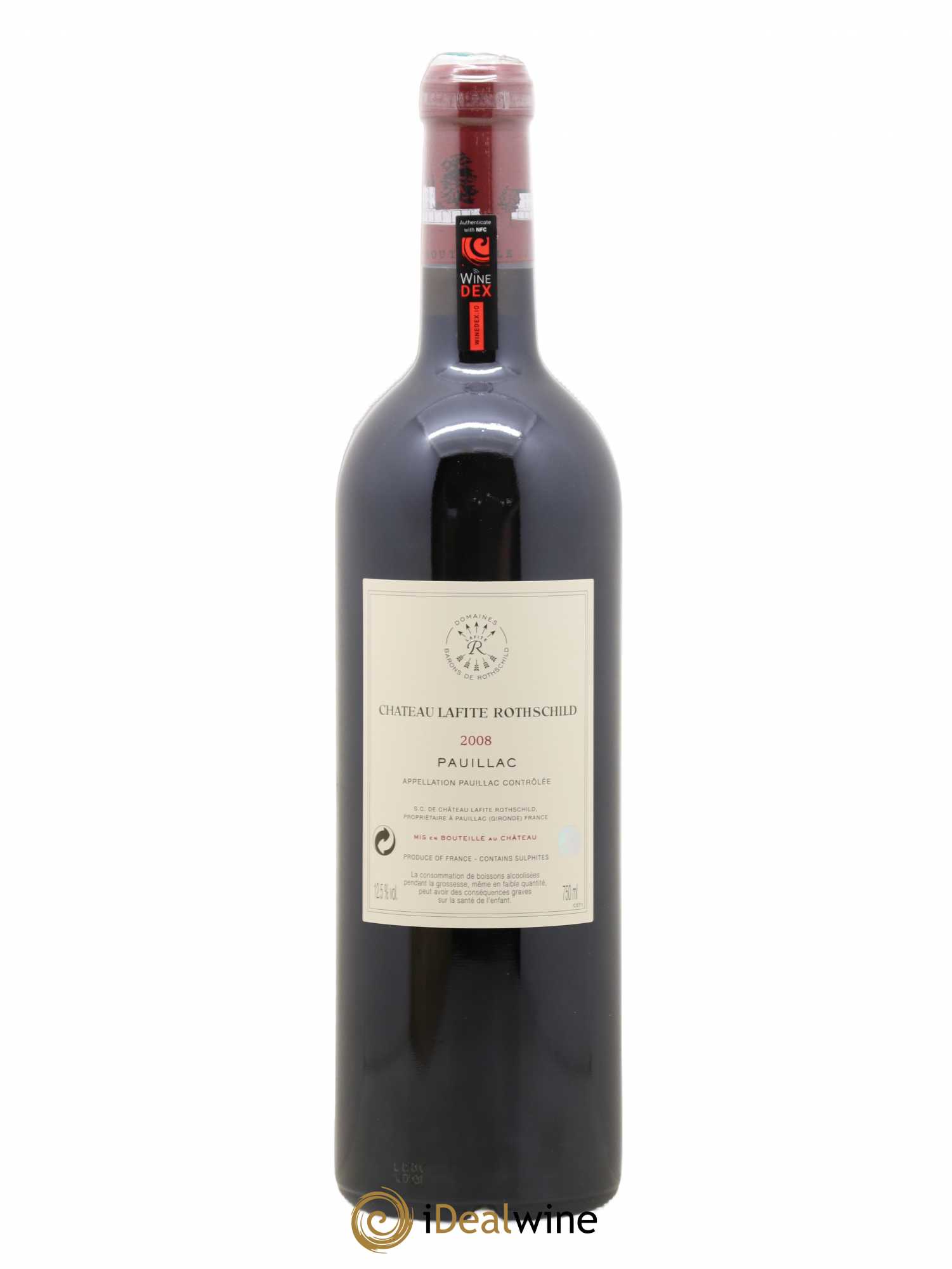 Château Lafite Rothschild 1er Grand Cru Classé 2008 - Lot de 1 bouteille - 2