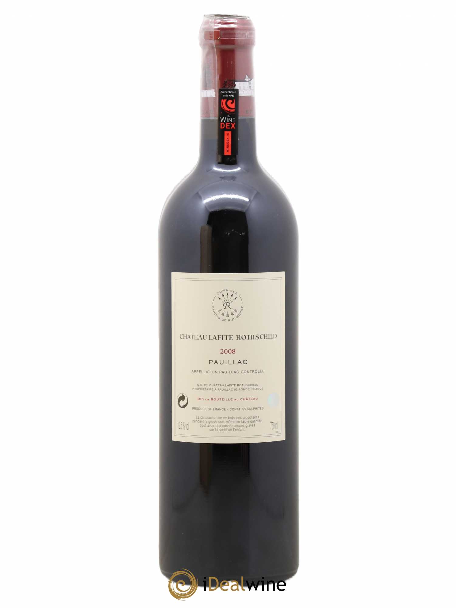 Château Lafite Rothschild 1er Grand Cru Classé 2008 - Lot de 1 bouteille - 2