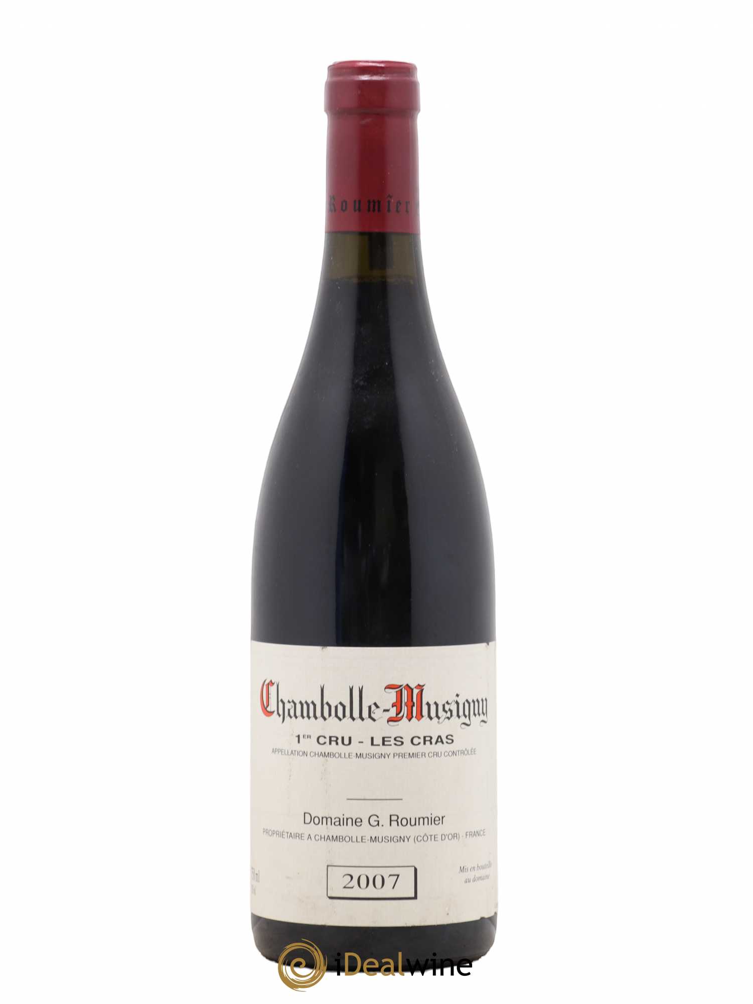 Chambolle-Musigny 1er Cru Les Cras Georges Roumier (Domaine) 2007 - Lot de 1 bouteille - 0