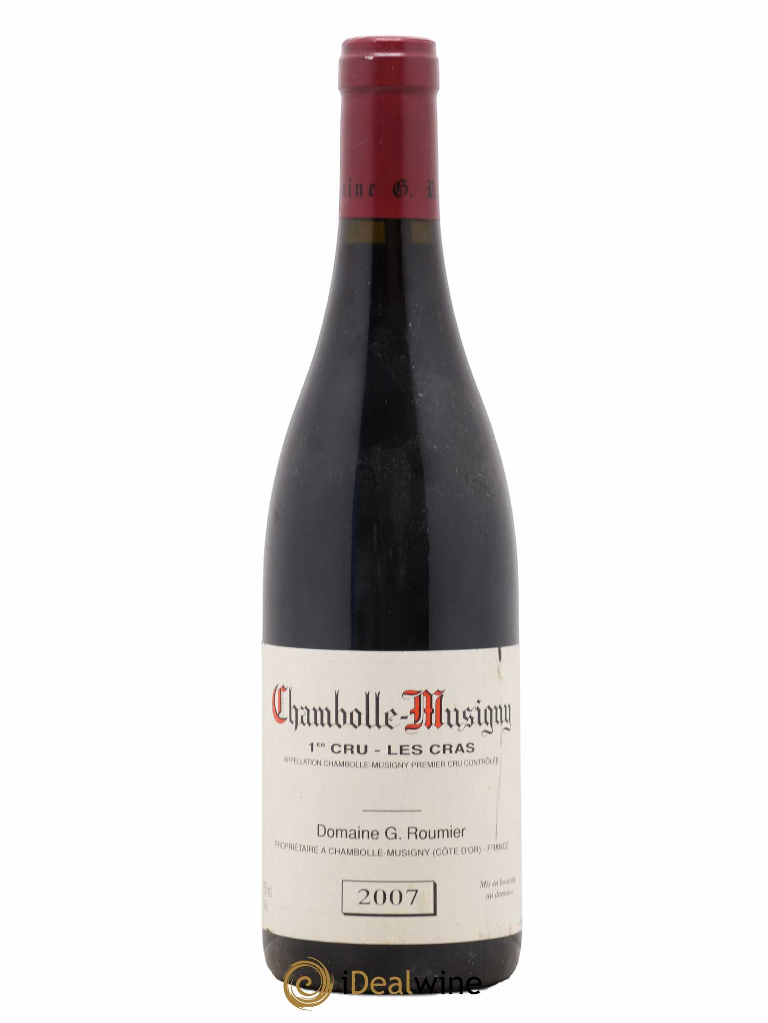 Chambolle-Musigny 1er Cru Les Cras Georges Roumier (Domaine) 2007 - Lot de 1 bouteille - 0