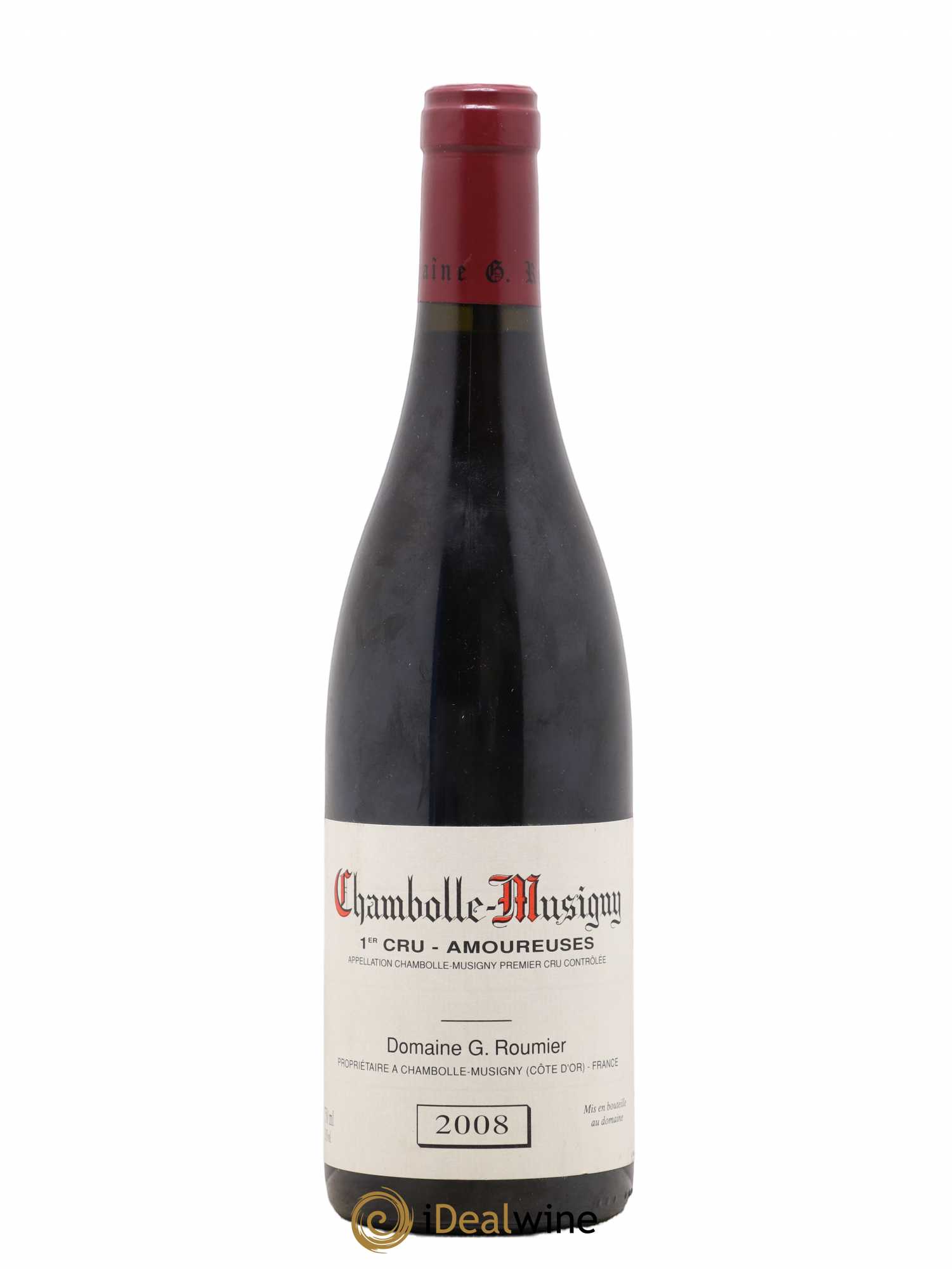 Chambolle-Musigny 1er Cru Les Amoureuses Georges Roumier (Domaine) 2008 - Lot de 1 bouteille - 0