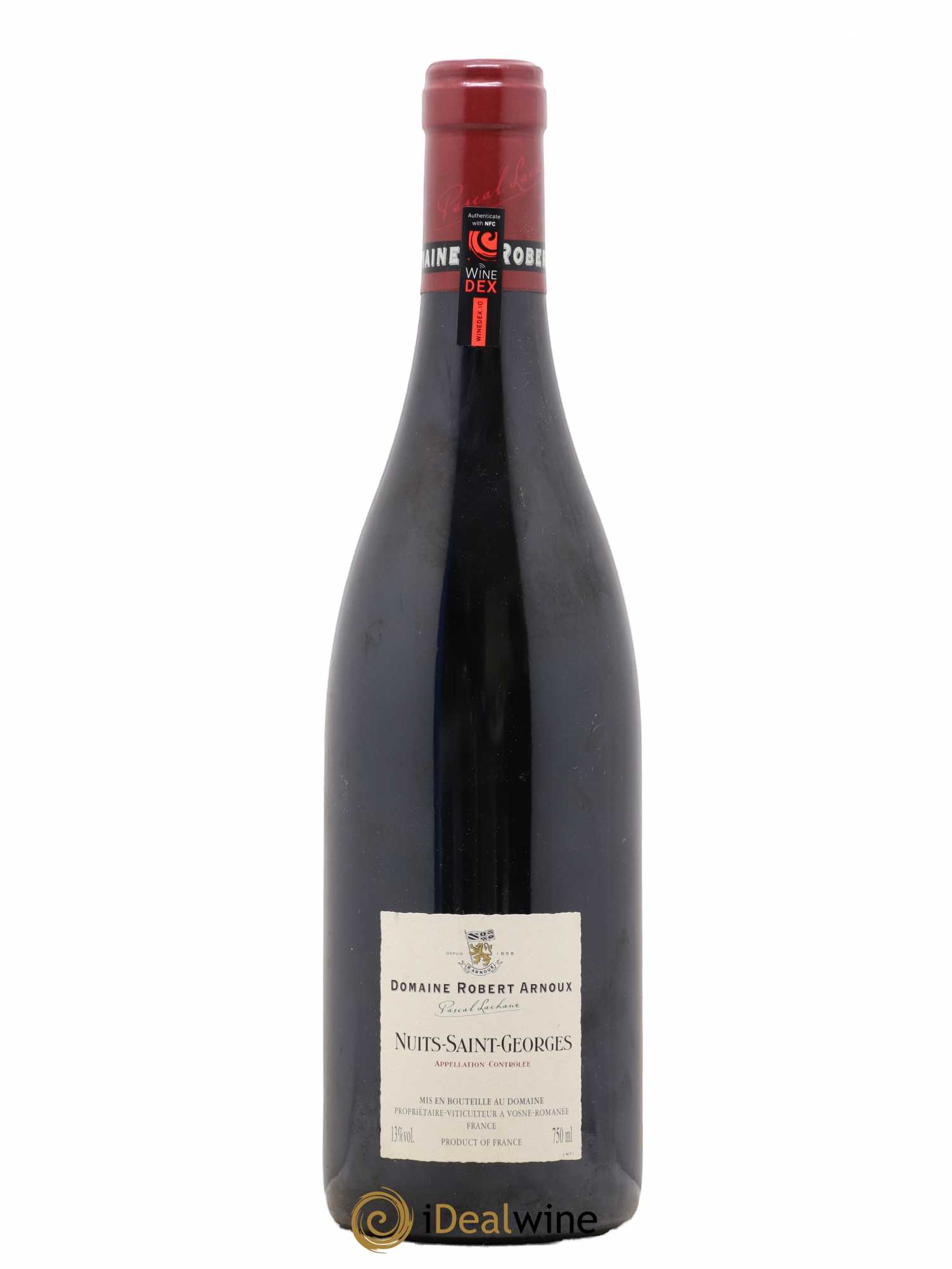 Nuits-Saint-Georges Robert Arnoux 2002 - Lot de 1 bouteille - 1
