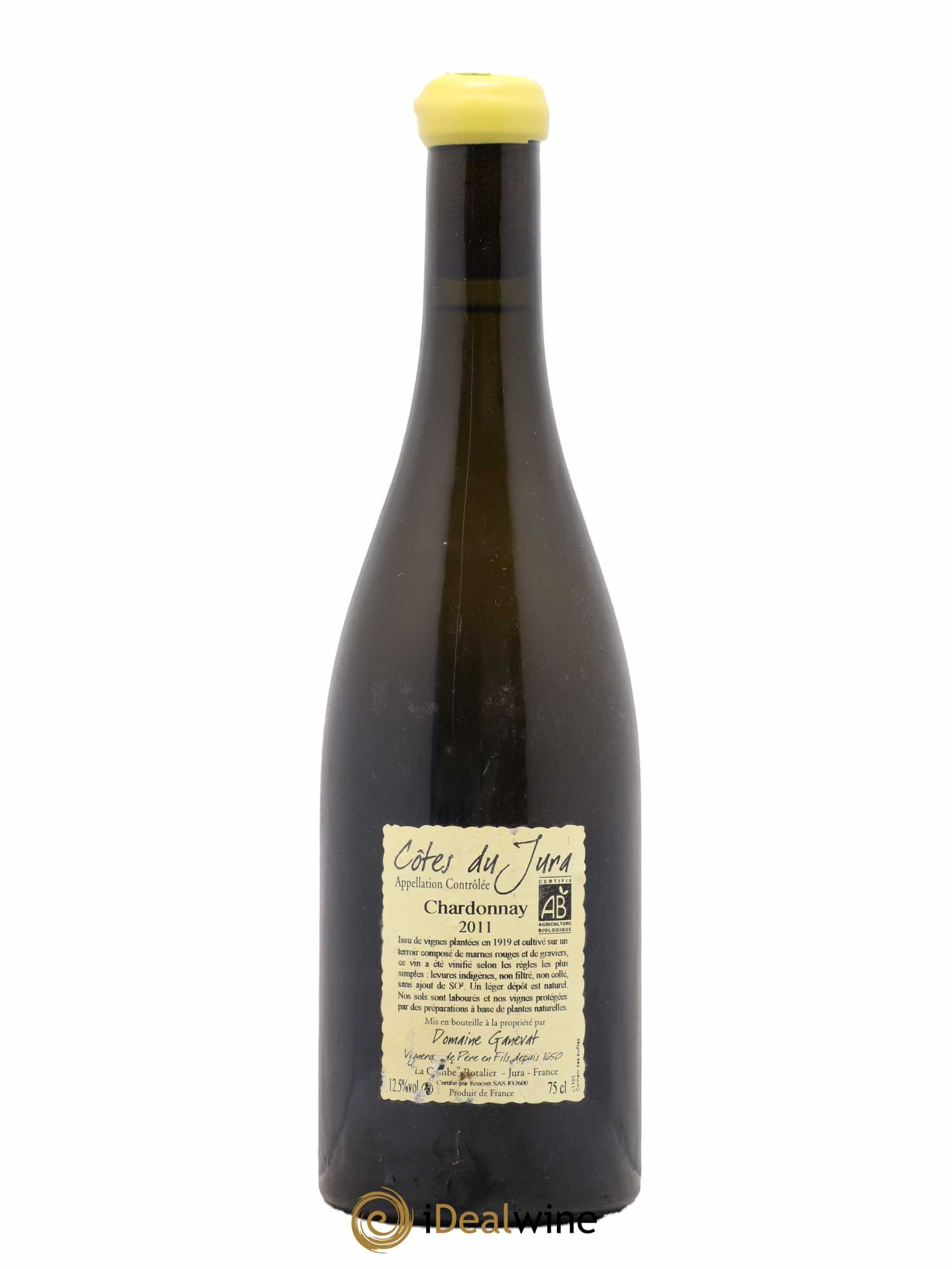 Côtes du Jura Les Grands Teppes Vieilles Vignes Jean-François Ganevat (Domaine) 2011 - Lot de 1 bouteille - 1