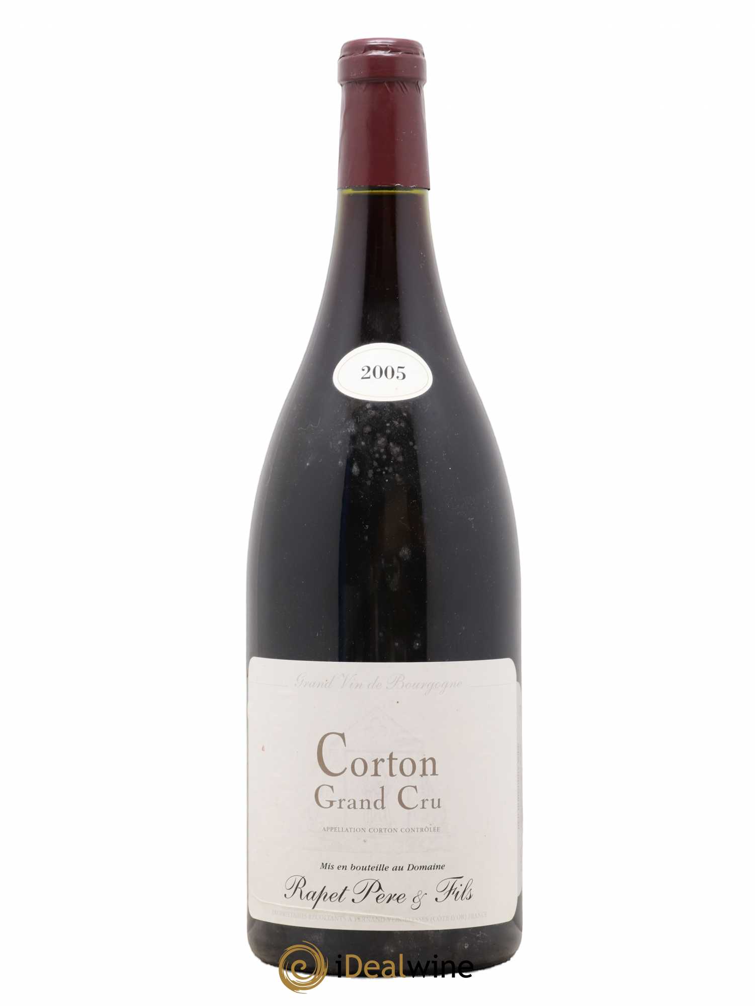 Corton Grand Cru Pougets Rapet Père & Fils 2005 - Lot de 1 magnum - 0