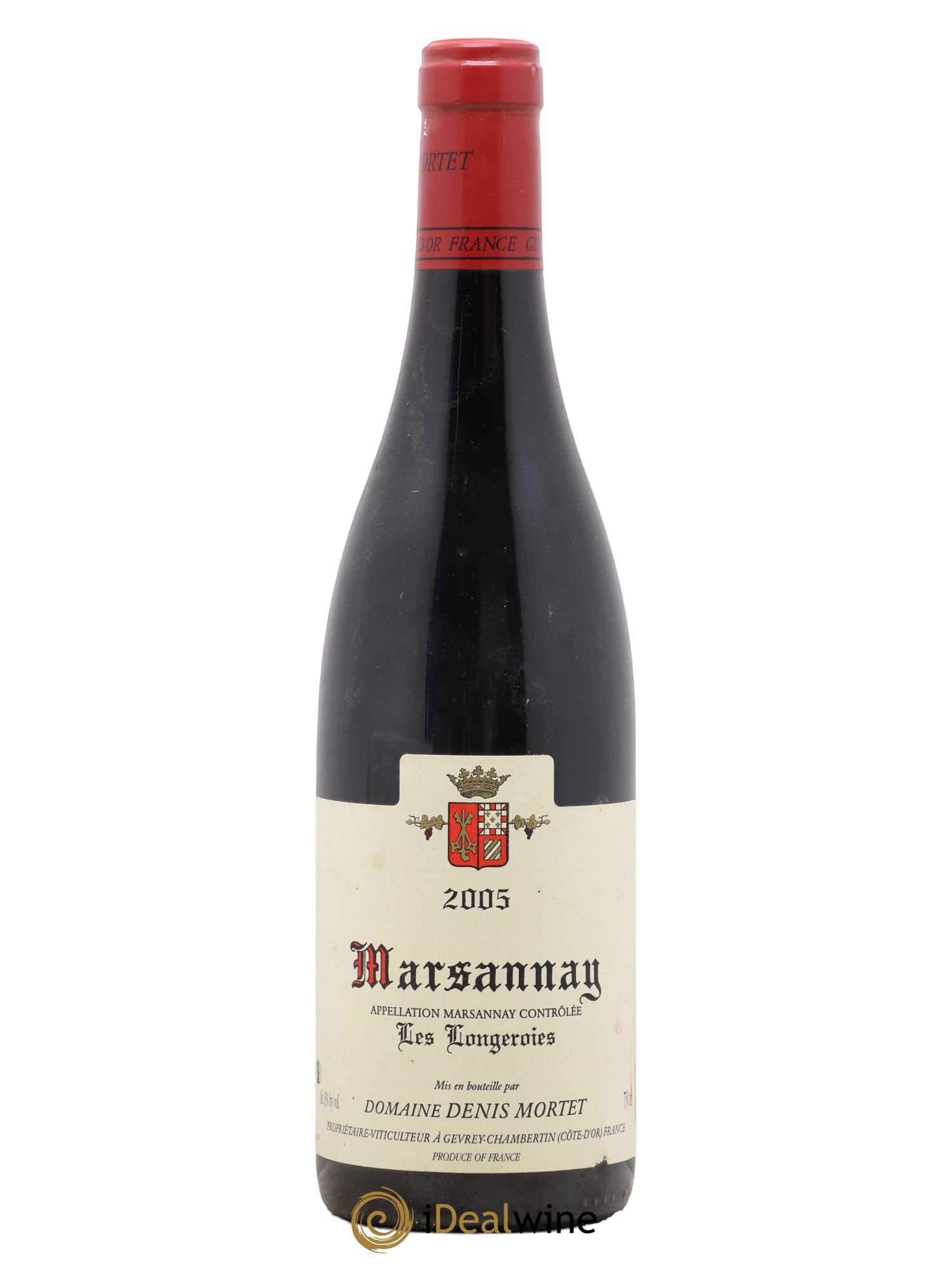 Marsannay Les Longeroies Denis Mortet (Domaine) 2005 - Lot de 1 bouteille - 0