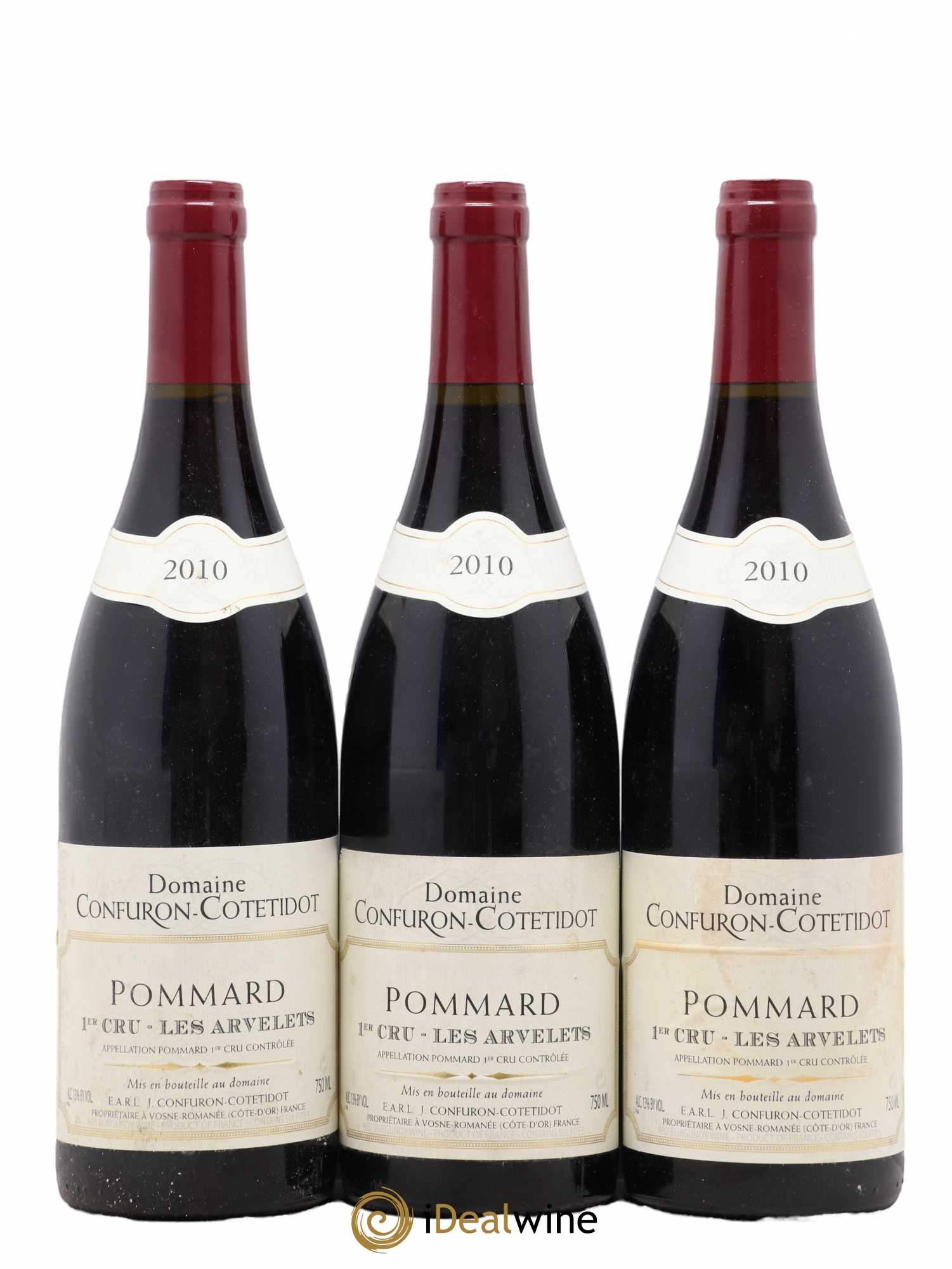 Pommard 1er Cru Les Arvelets Confuron-Cotetidot 2010 - Lot de 3 bouteilles - 0