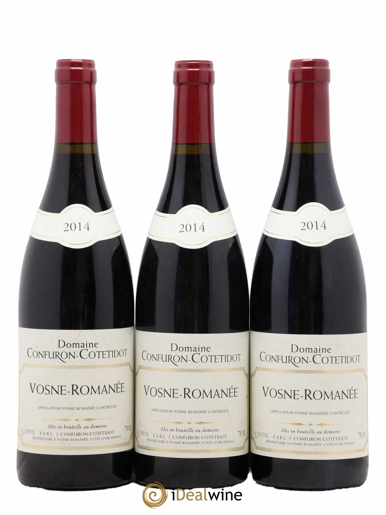Vosne-Romanée Confuron-Cotetidot 2014 - Lot de 3 bouteilles - 0