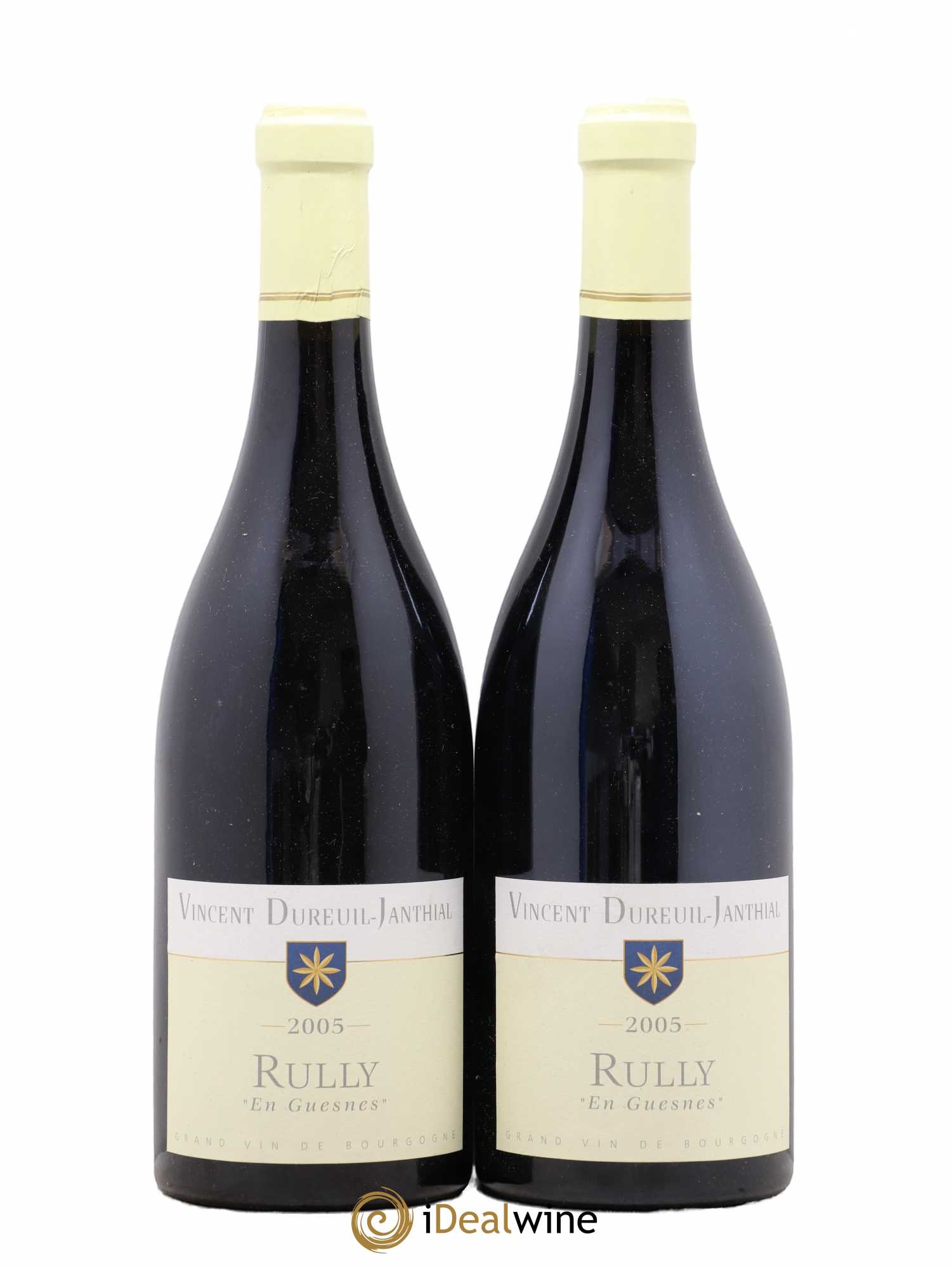 Rully En Guesnes Vincent Dureuil-Janthial 2005 - Lot de 2 bouteilles - 0