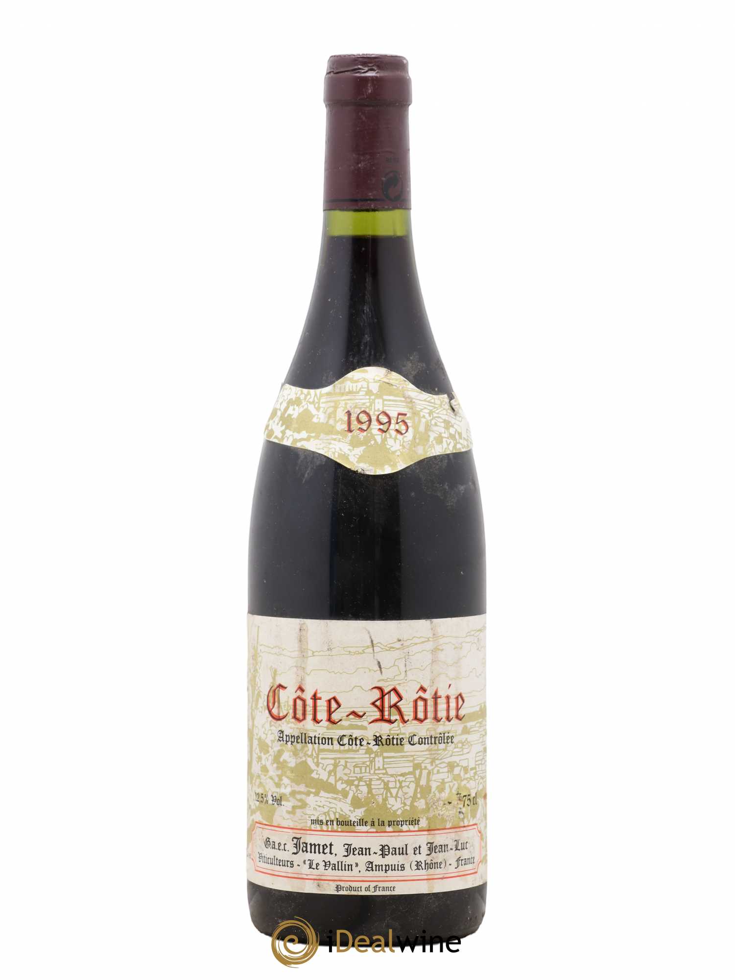 Côte-Rôtie Jamet (Domaine) 1995 - Lot de 1 bouteille - 0