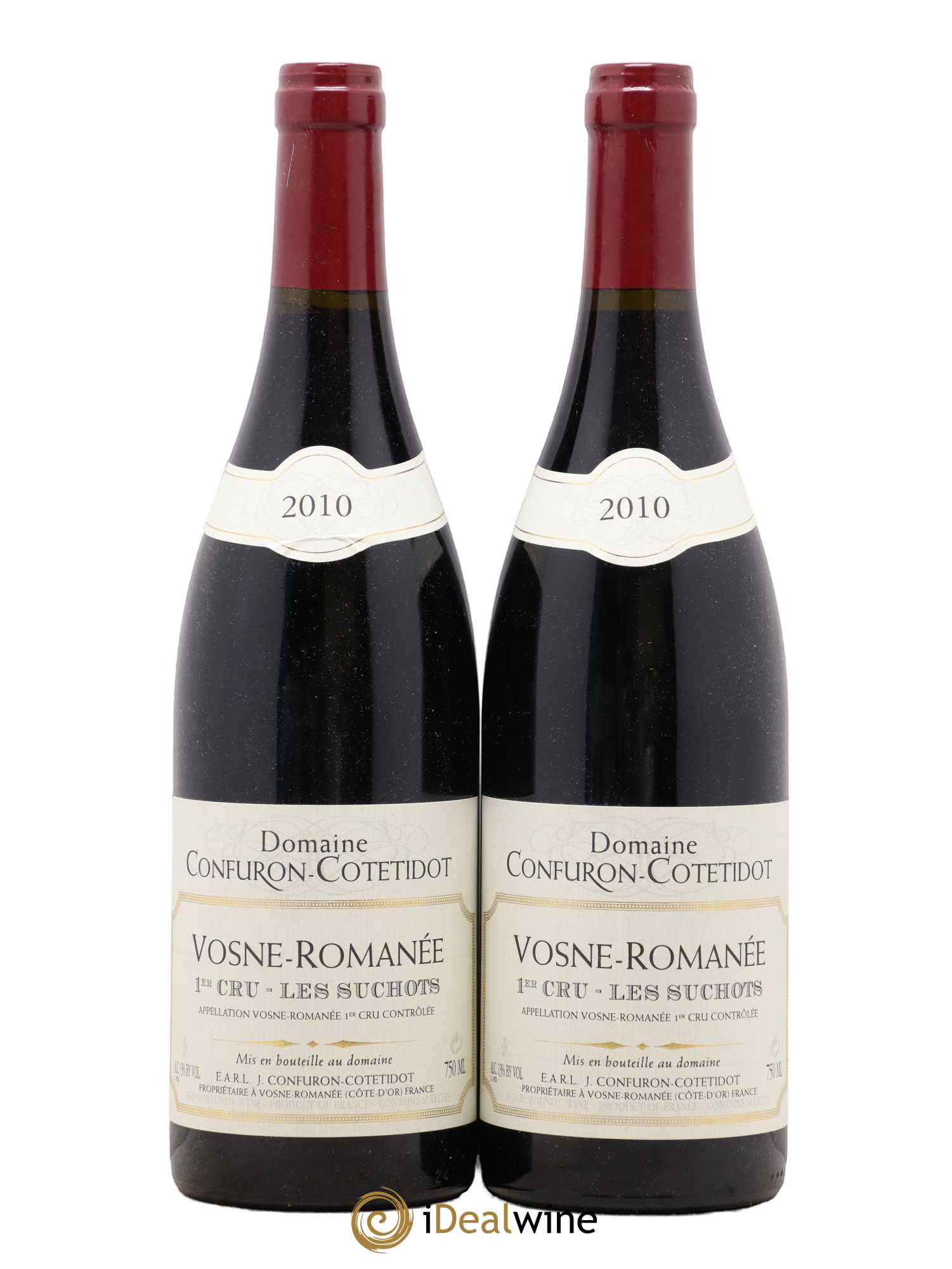 Vosne-Romanée 1er Cru Les Suchots Confuron-Cotetidot 2010 - Lot de 2 bouteilles - 0