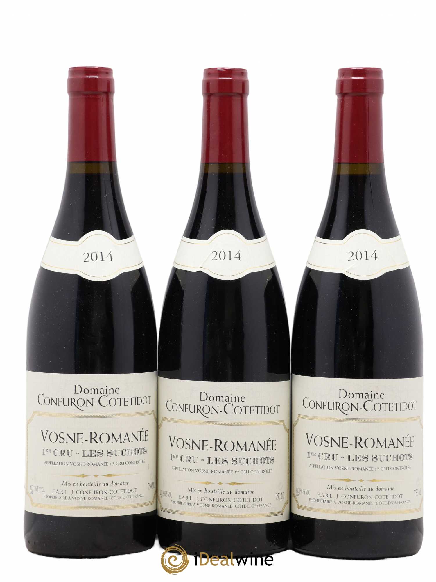 Vosne-Romanée 1er Cru Les Suchots Confuron-Cotetidot 2014 - Lot de 3 bouteilles - 0