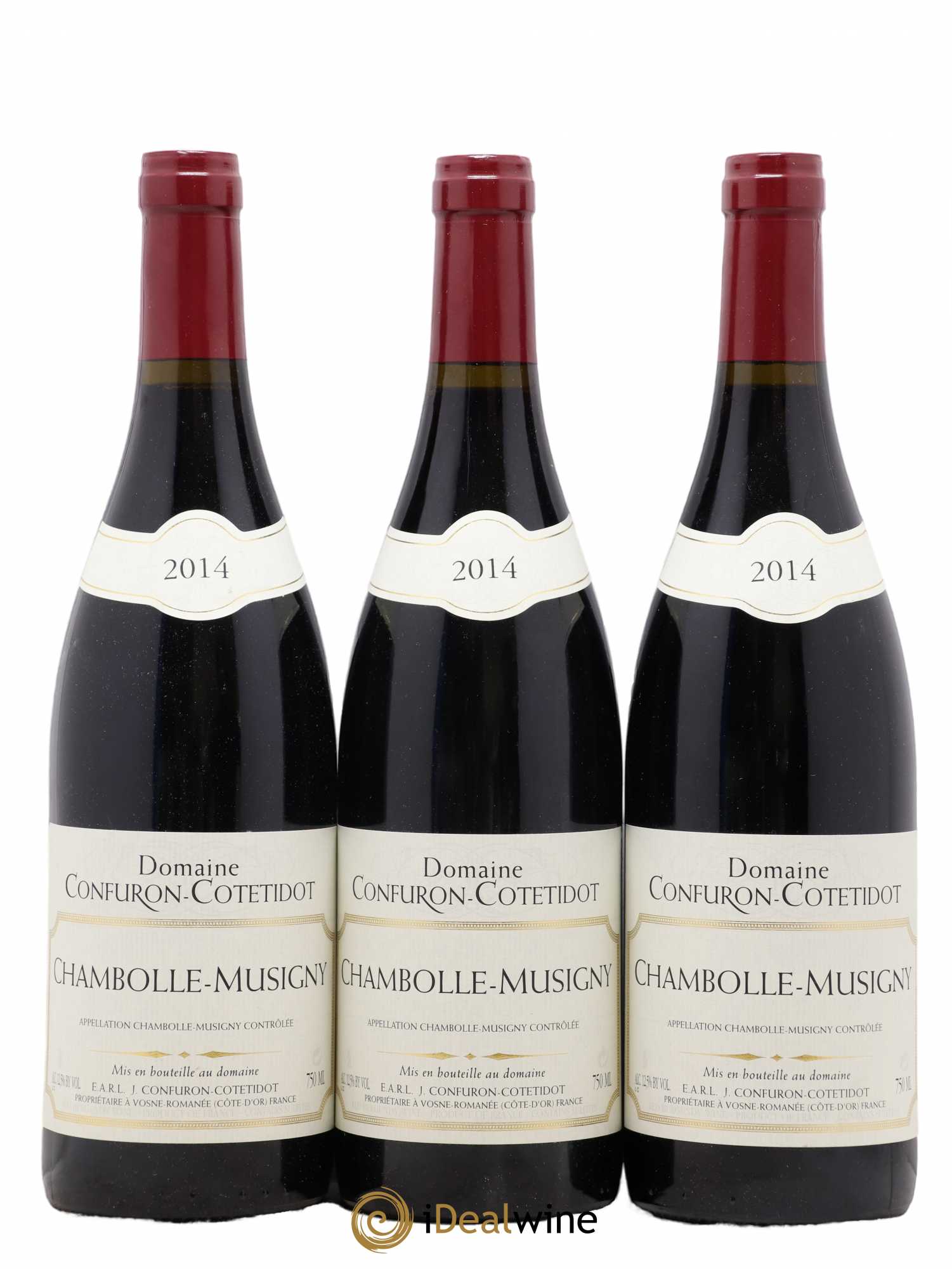 Chambolle-Musigny Confuron-Cotetidot 2014 - Lot de 3 bouteilles - 0