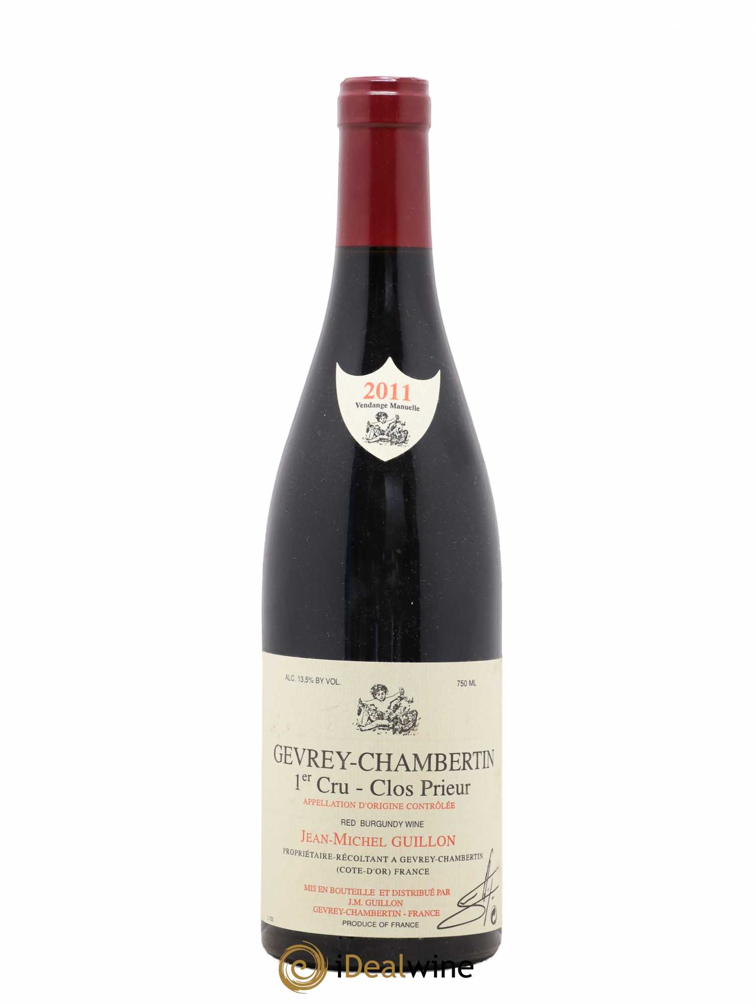 Gevrey-Chambertin 1er Cru Clos Prieur Jean Michel Guillon 2011 - Posten von 1 Flasche - 0