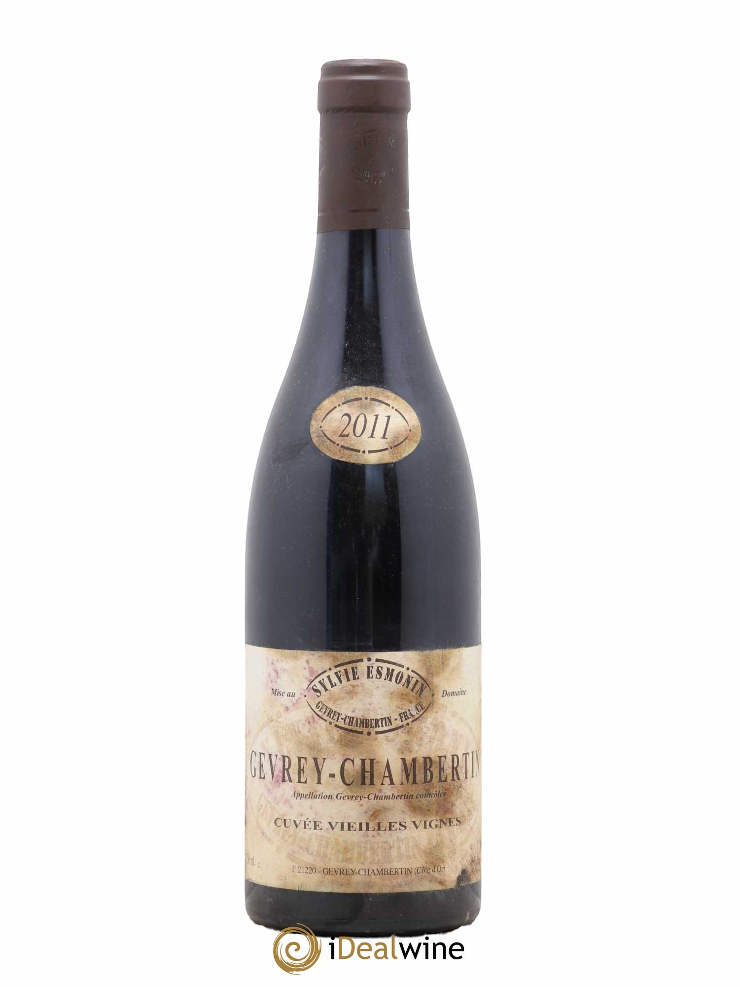 Gevrey-Chambertin Vieilles Vignes Sylvie Esmonin 2011 - Lot de 1 bouteille - 0