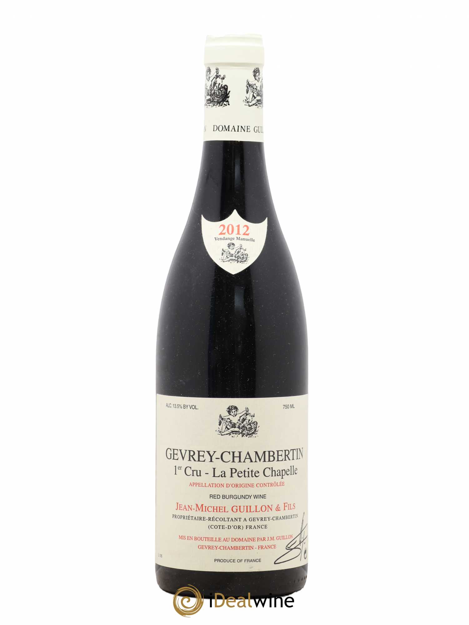 Gevrey-Chambertin 1er Cru Petite Chapelle Jean Michel Guillon 2012 - Posten von 1 Flasche - 0