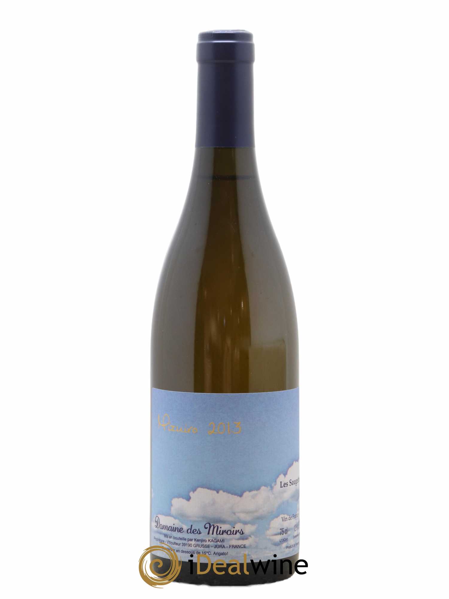 Vin de France Mizuiro Les Saugettes Kenjiro Kagami - Domaine des Miroirs 2013 - Lot de 1 bouteille - 0