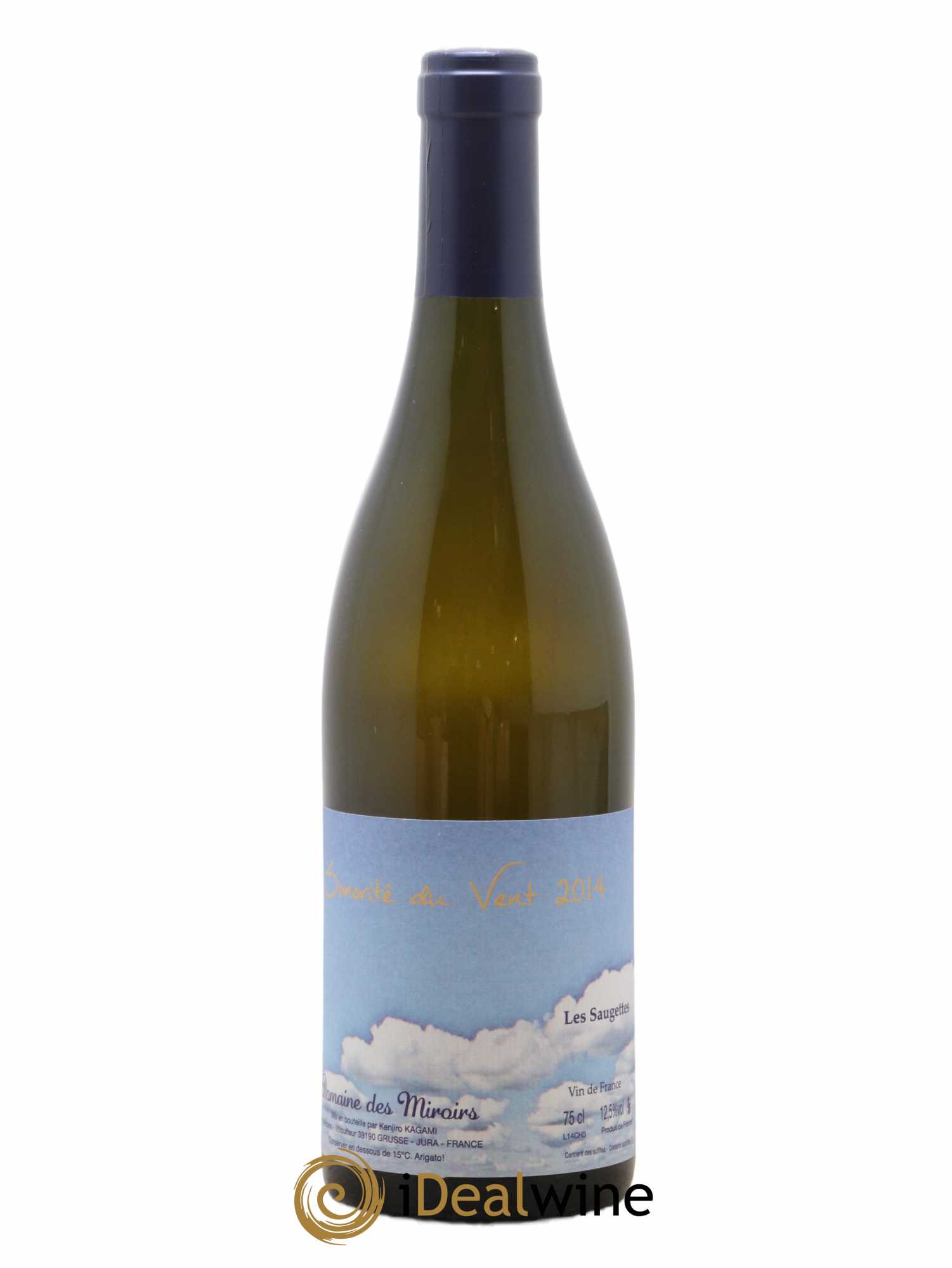 Vin de France Sonorité du vent Les saugettes Kenjiro Kagami - Domaine des Miroirs 2014 - Lot de 1 bouteille - 0