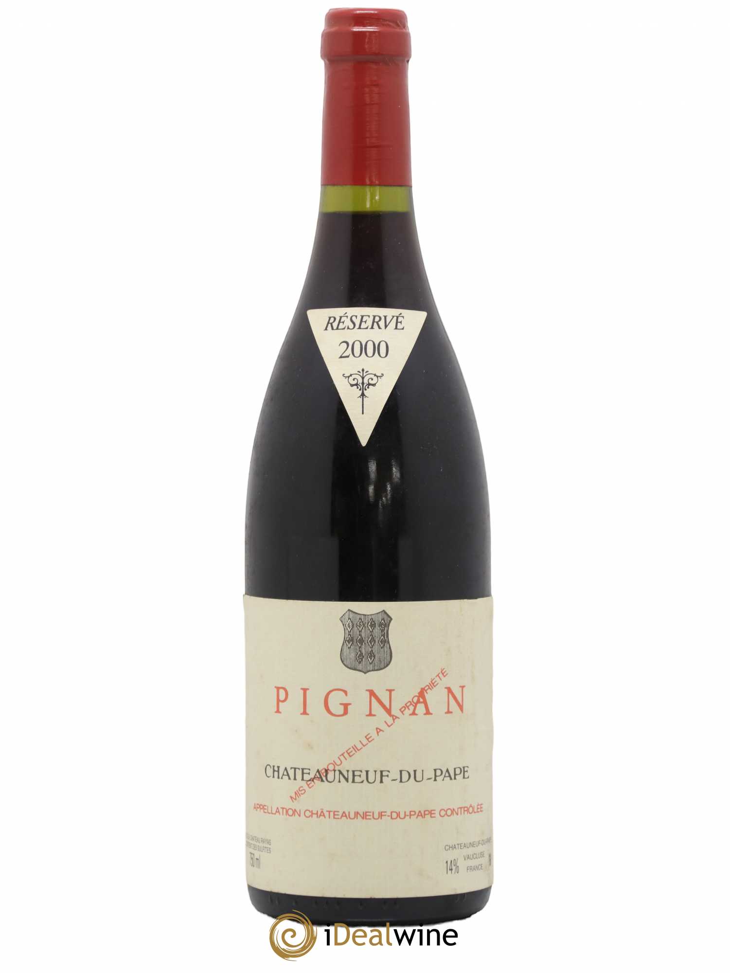 Châteauneuf-du-Pape Pignan Emmanuel Reynaud 2000 - Lot de 1 bouteille - 0