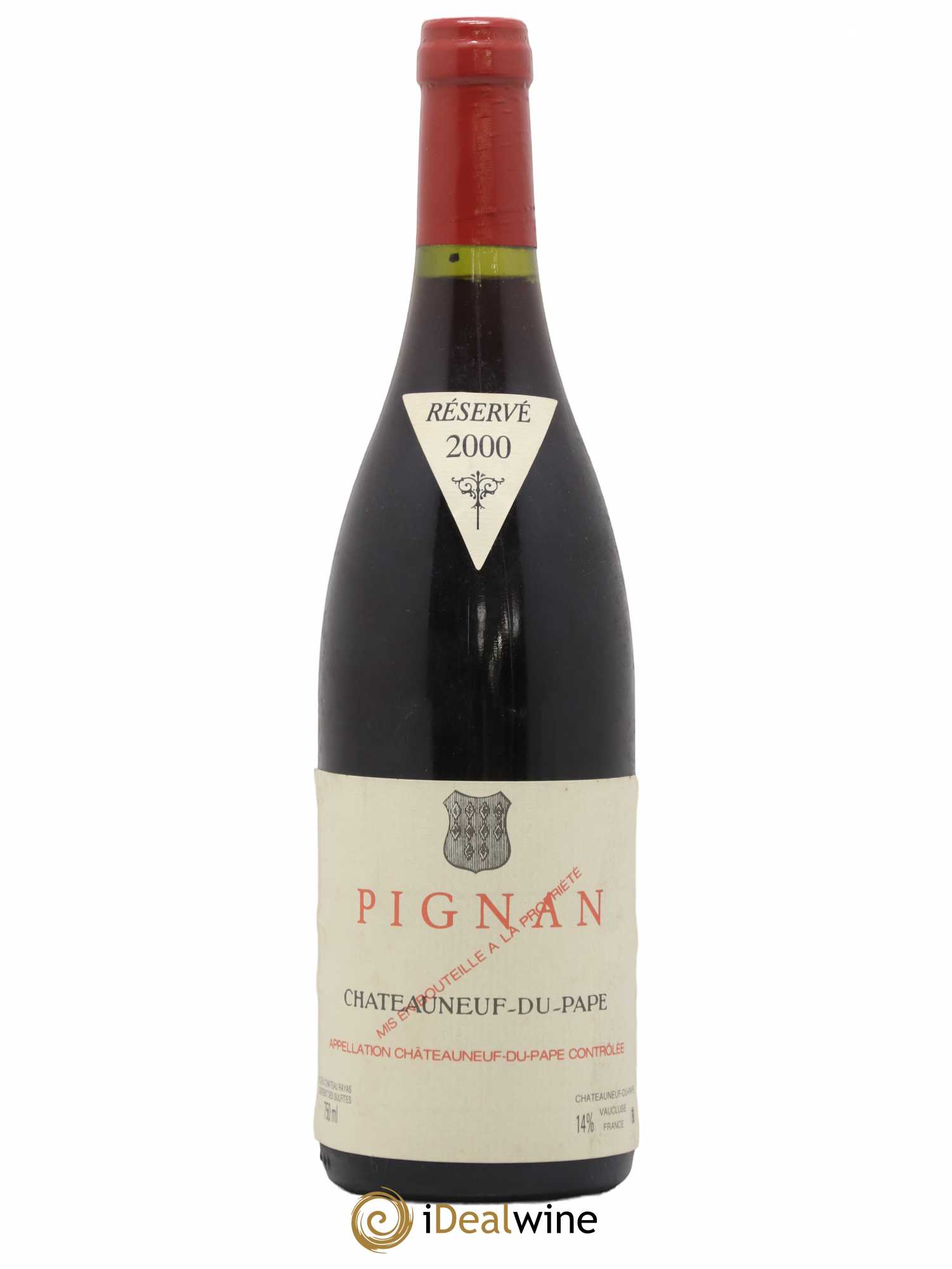 Châteauneuf-du-Pape Pignan Emmanuel Reynaud 2000 - Lot de 1 bouteille - 0