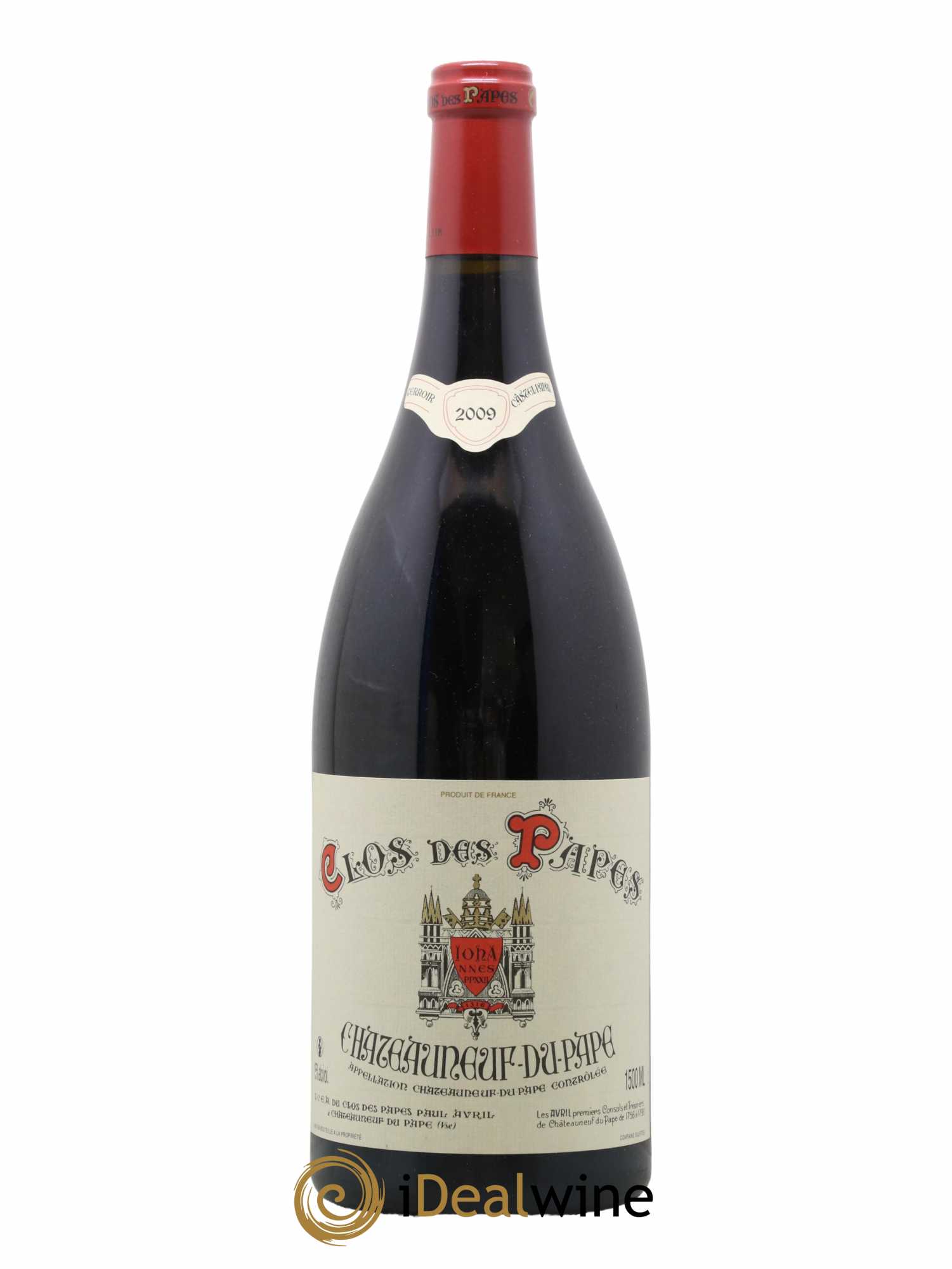 Châteauneuf-du-Pape Clos des Papes - Paul Avril 2009 - Lot de 1 magnum - 0