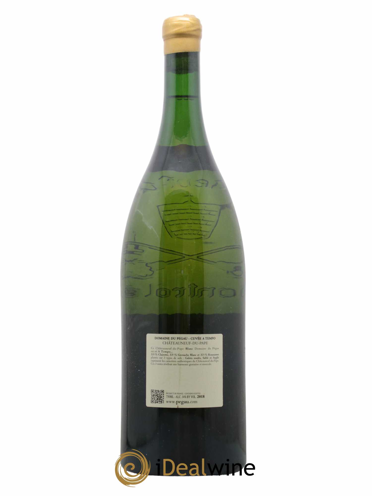 Châteauneuf-du-Pape Pégau A Tempo Paul et Laurence Féraud 2018 - Lot de 1 double magnum - 1