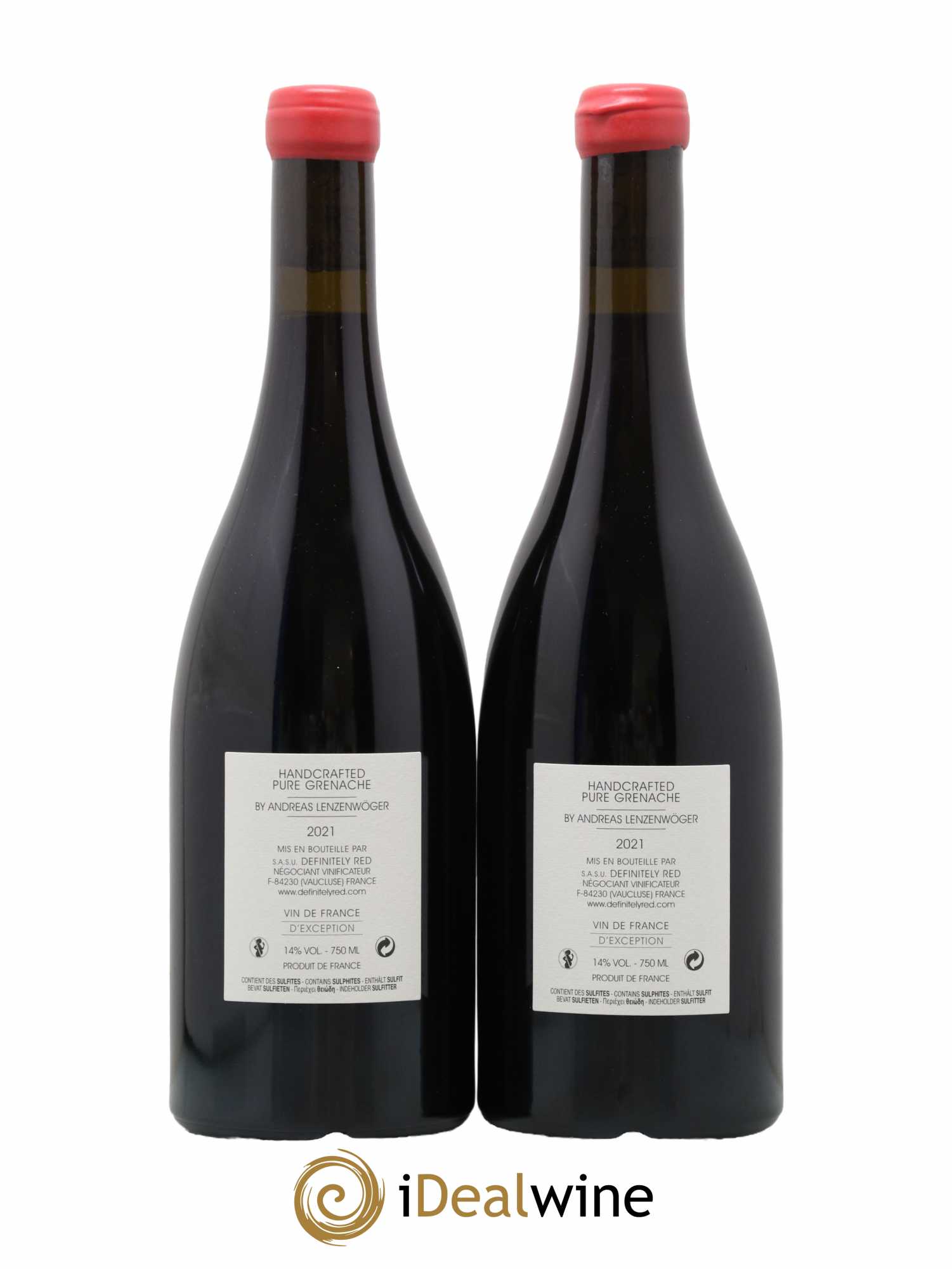 Vin de France Definitely Red 2021 - Lot de 2 bouteilles - 1