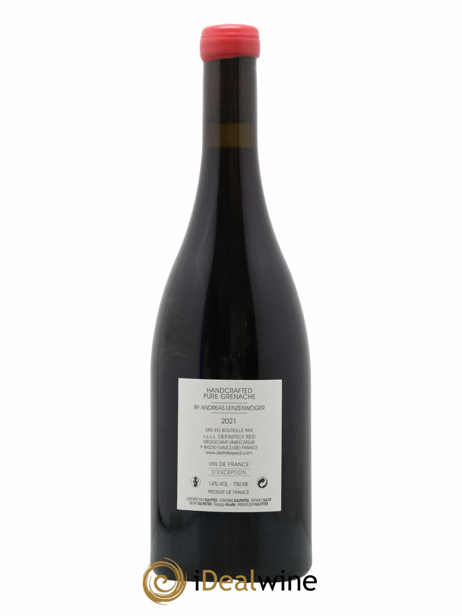 Vin de France Definitely Red 2021 - Posten von 1 Flasche - 1