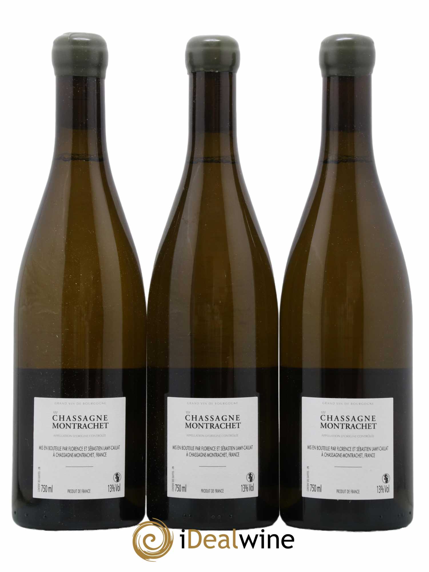 Chassagne-Montrachet Lamy-Caillat (Domaine) 2020 - Lot de 3 bouteilles - 1